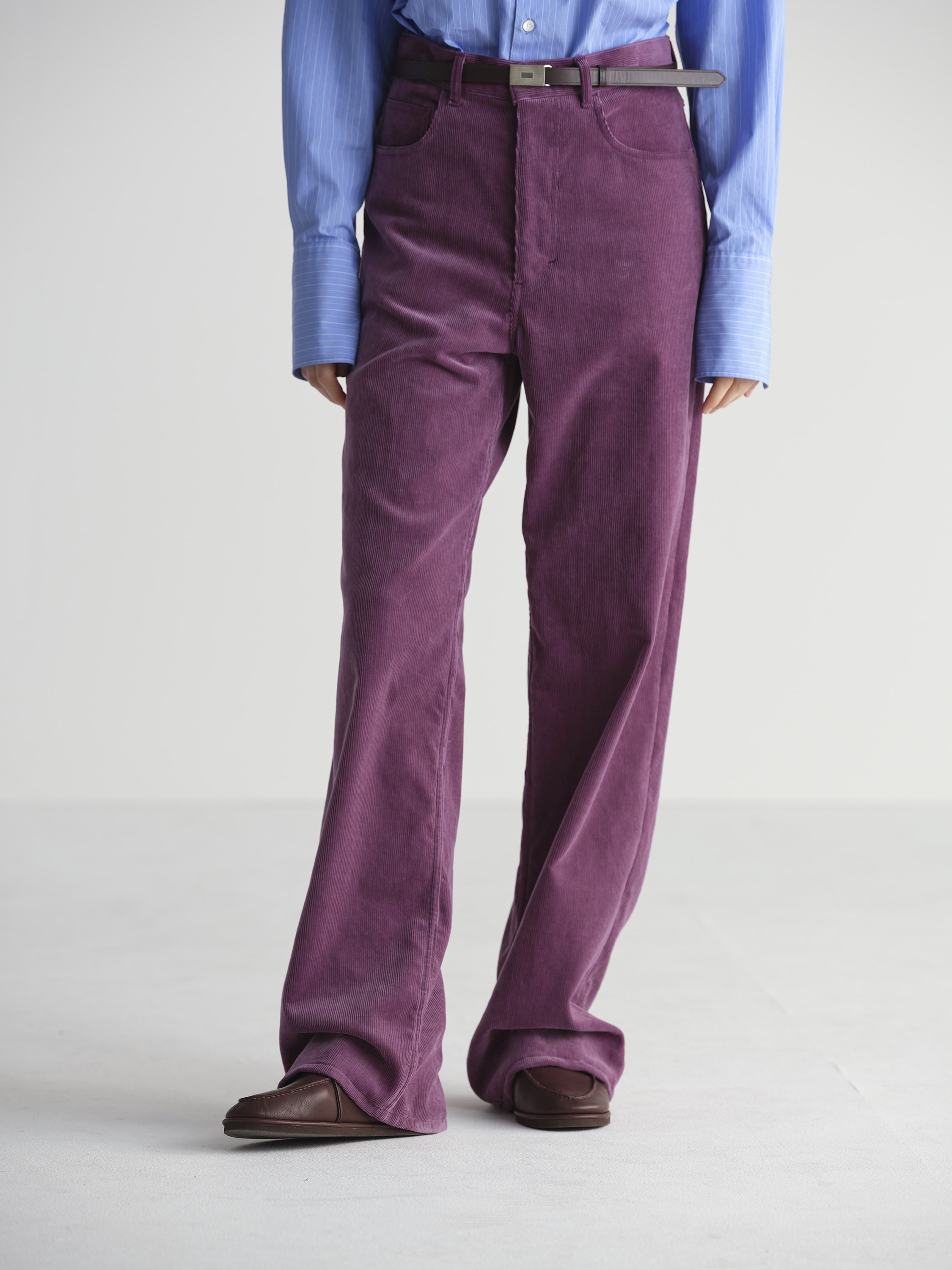 FINX CORDUROY PANTS 詳細画像 PURPLE 2