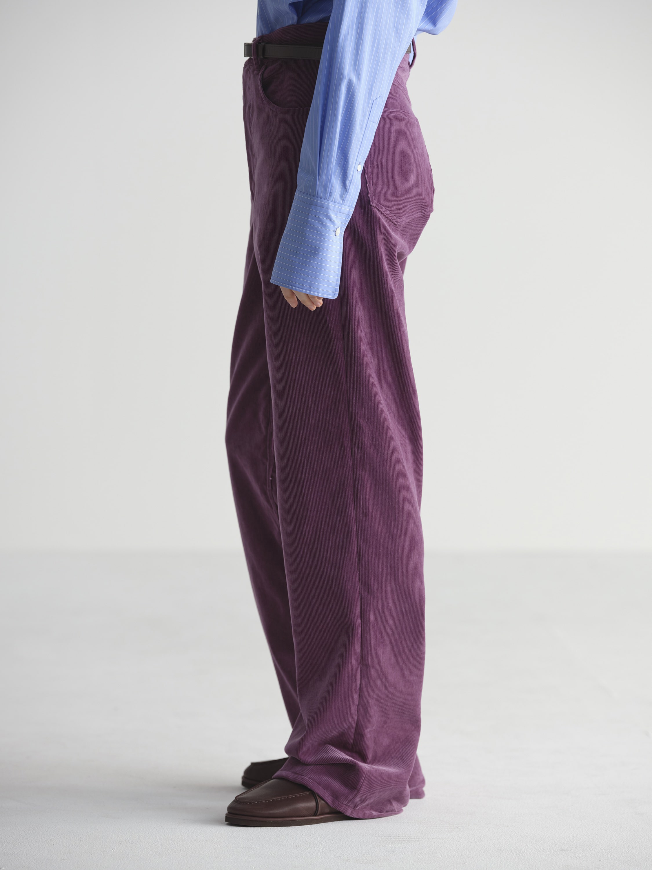 FINX CORDUROY PANTS 詳細画像 PURPLE 3