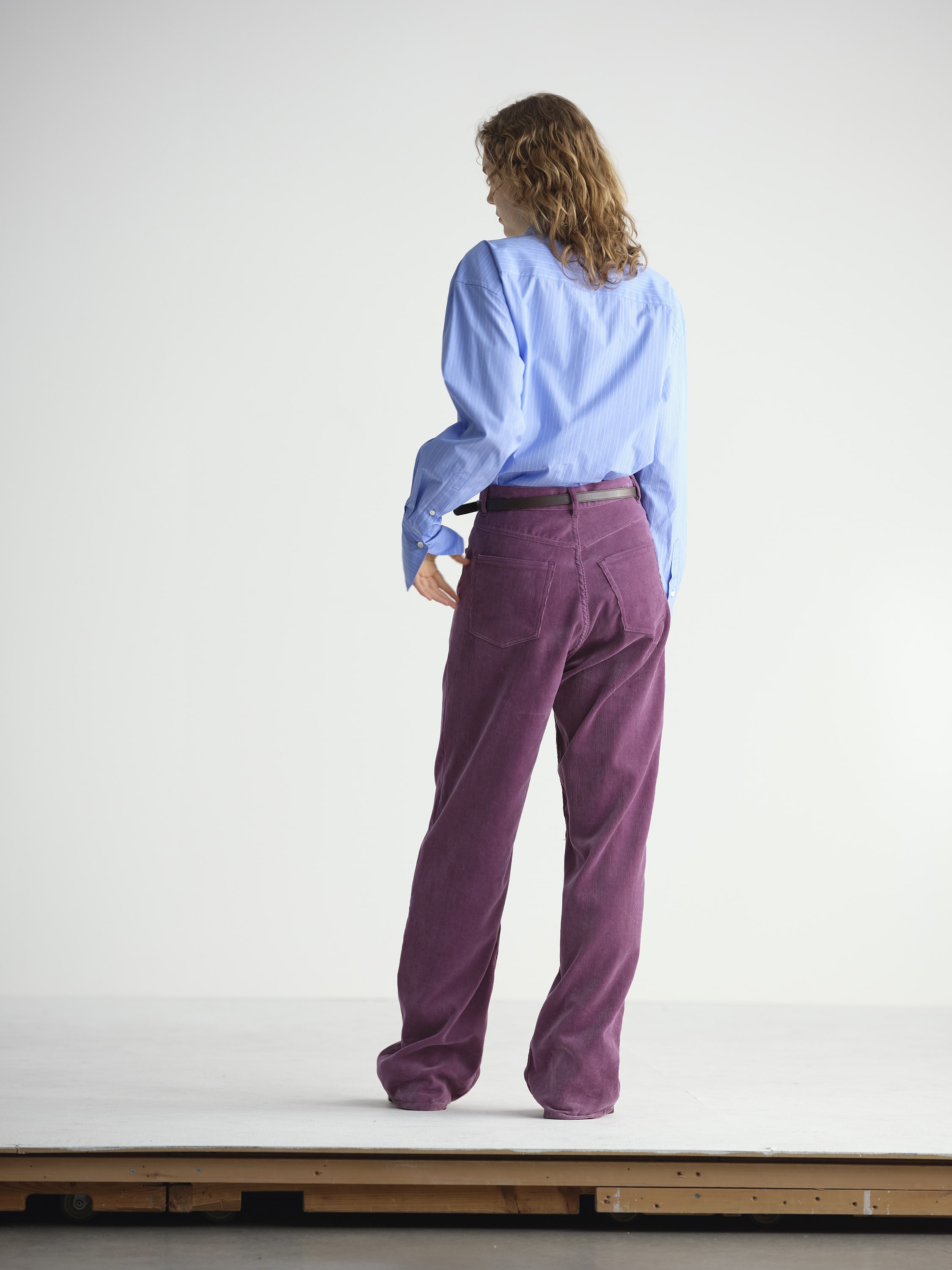 FINX CORDUROY PANTS 詳細画像 PURPLE 5