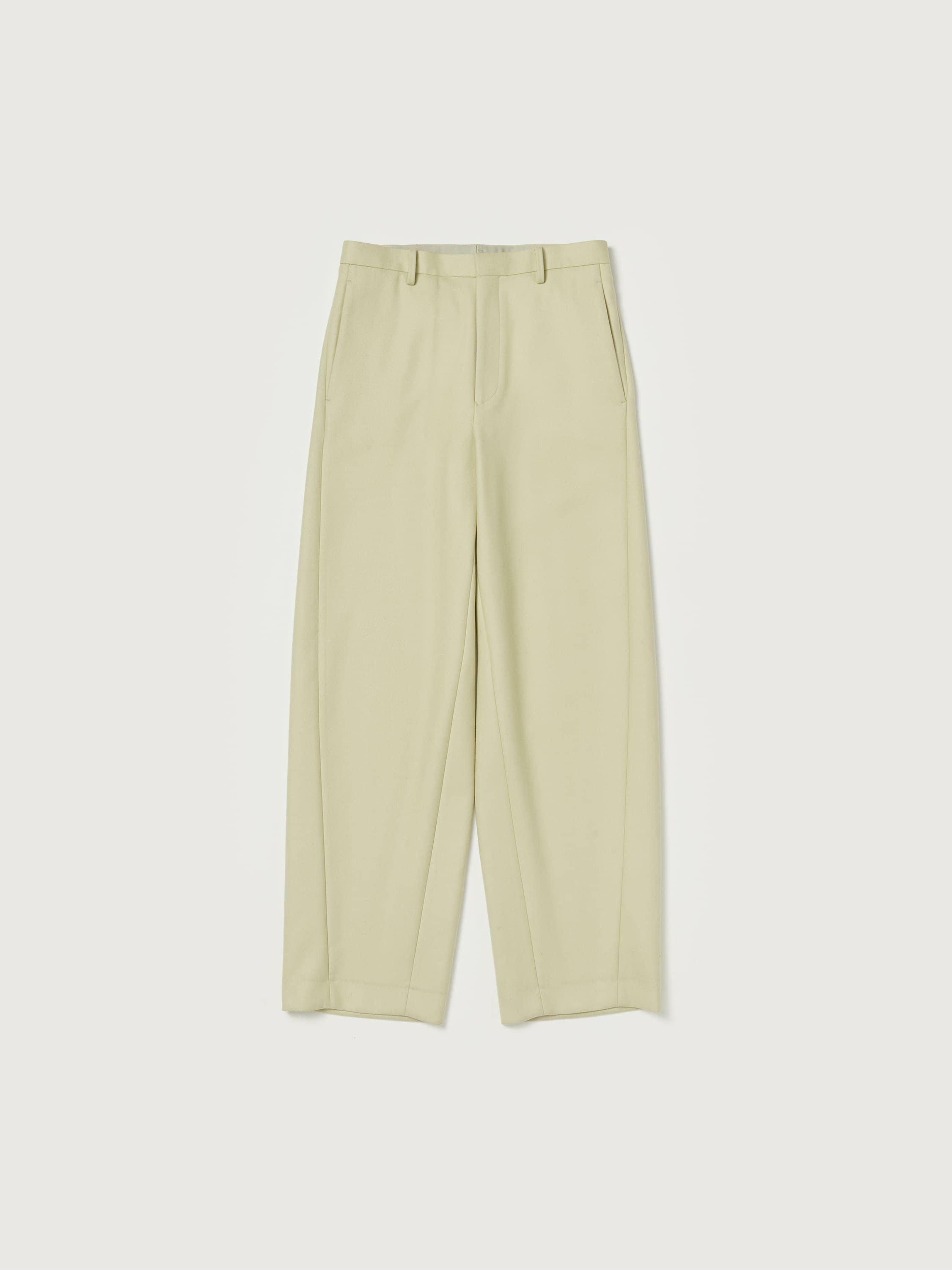 LIGHT MELTON SLACKS 詳細画像 YELLOW KHAKI 5