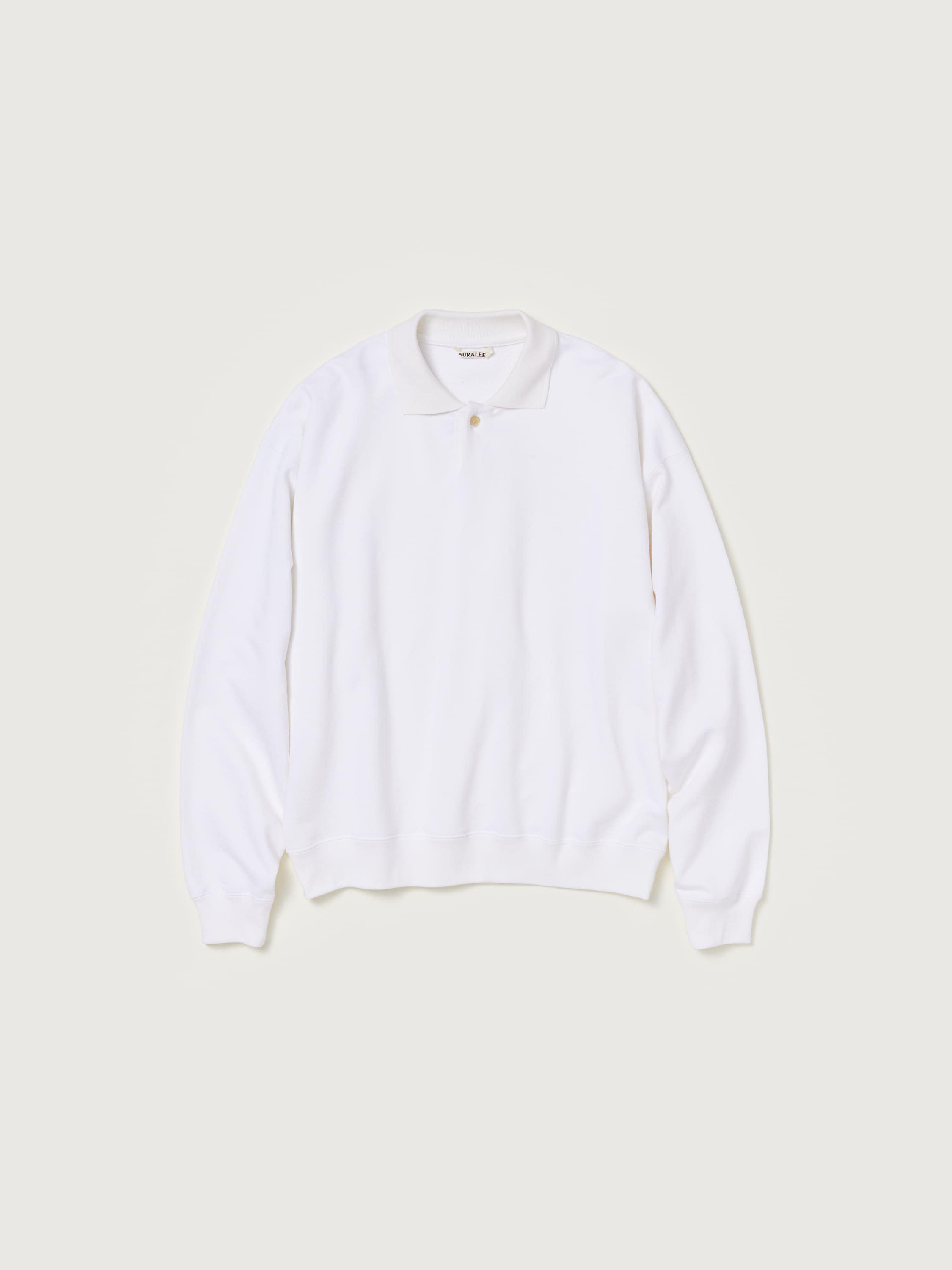 PIMA LIGHT SWEAT POLO 詳細画像 WHITE 4