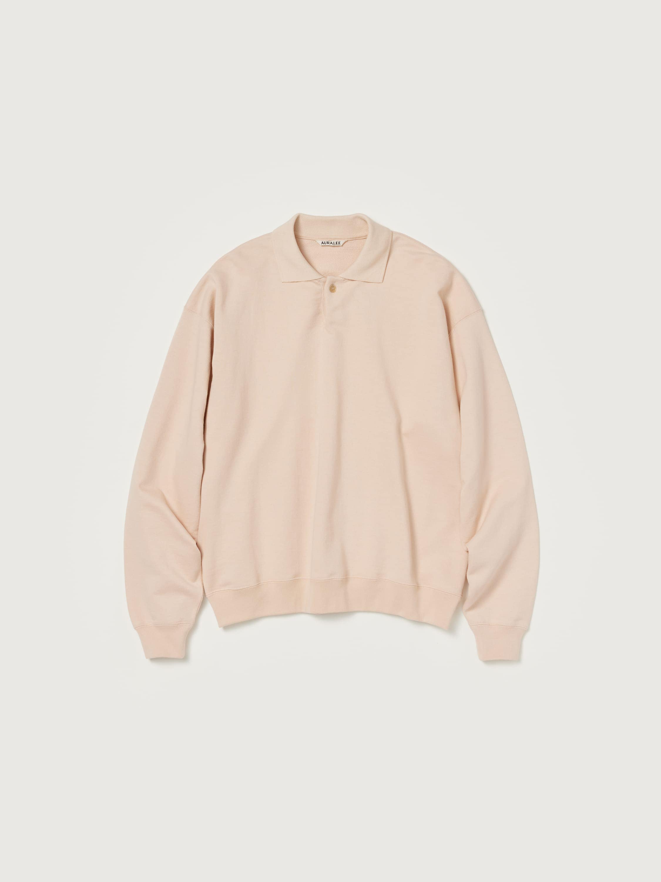 PIMA LIGHT SWEAT POLO 詳細画像 LIGHT PINK 1