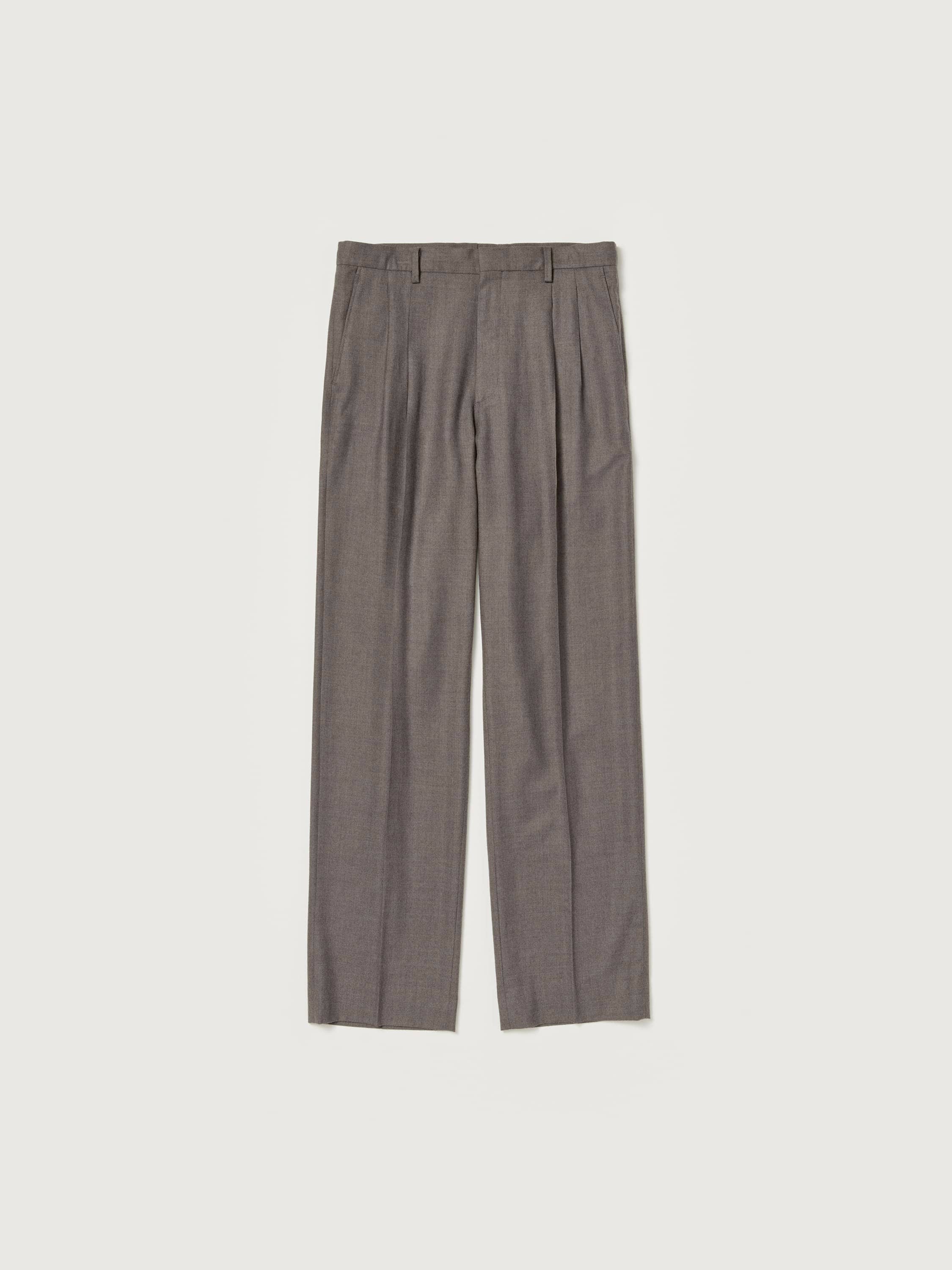 SUPER LIGHT WOOL SLACKS 詳細画像 TOP BROWN 1