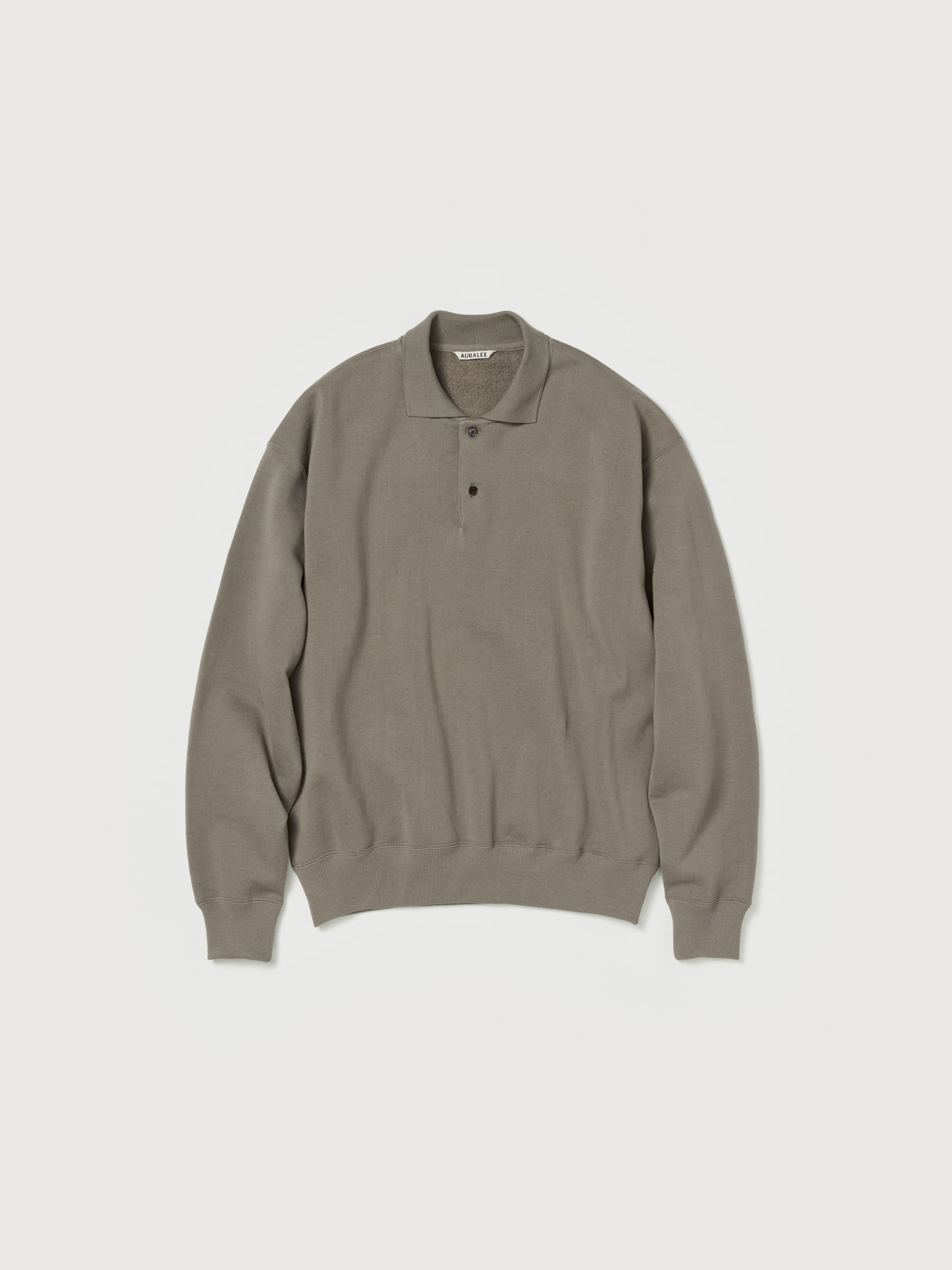 SMOOTH SOFT SWEAT POLO 詳細画像 OLIVE BROWN 1