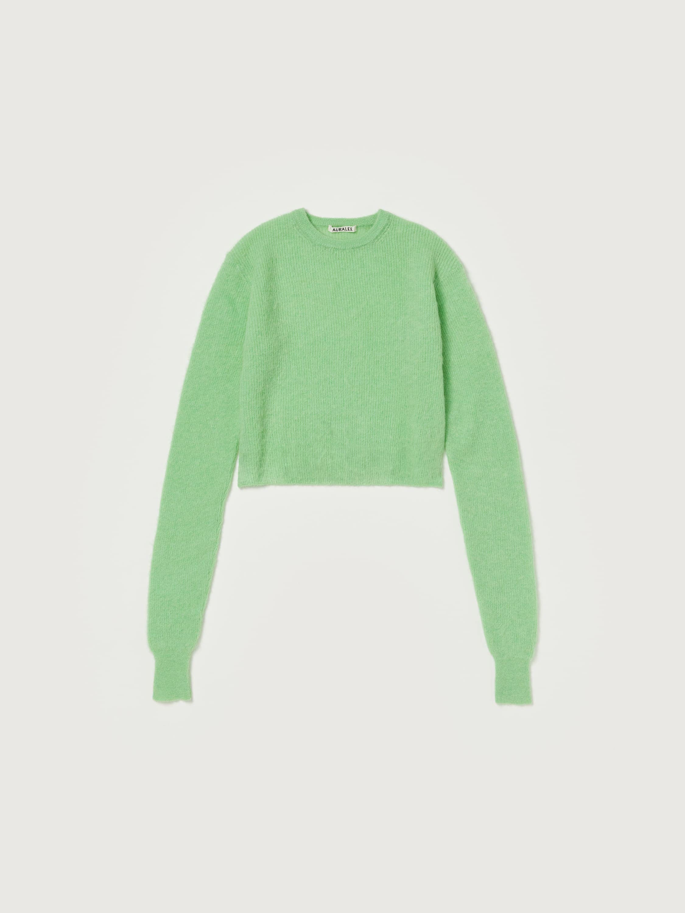 BABY SURI ALPACA SHEER KNIT P/O 詳細画像 LIGHT GREEN 1