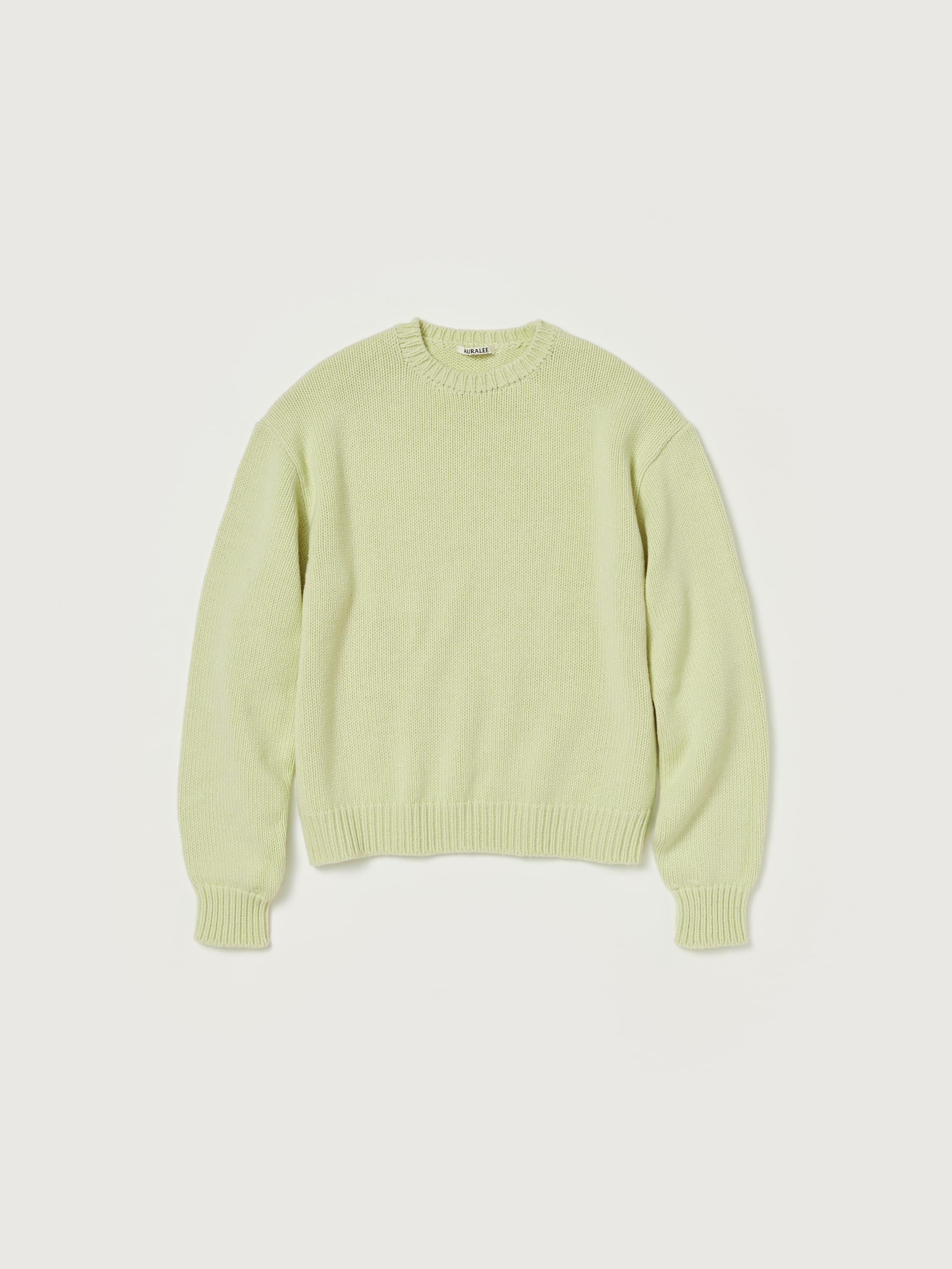 WOOL SOFT CORD KNIT P/O 詳細画像 LIGHT LIME 4