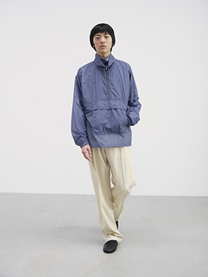 WASHED SUPER LIGHT AIRY NYLON ANORAK