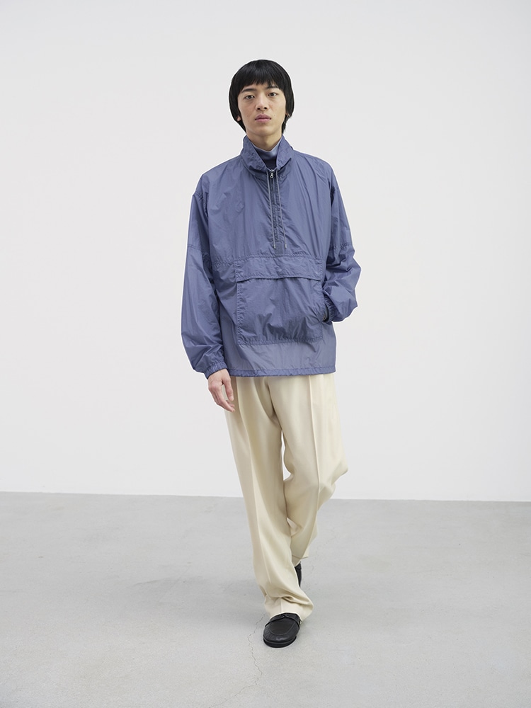 WASHED SUPER LIGHT AIRY NYLON ANORAK