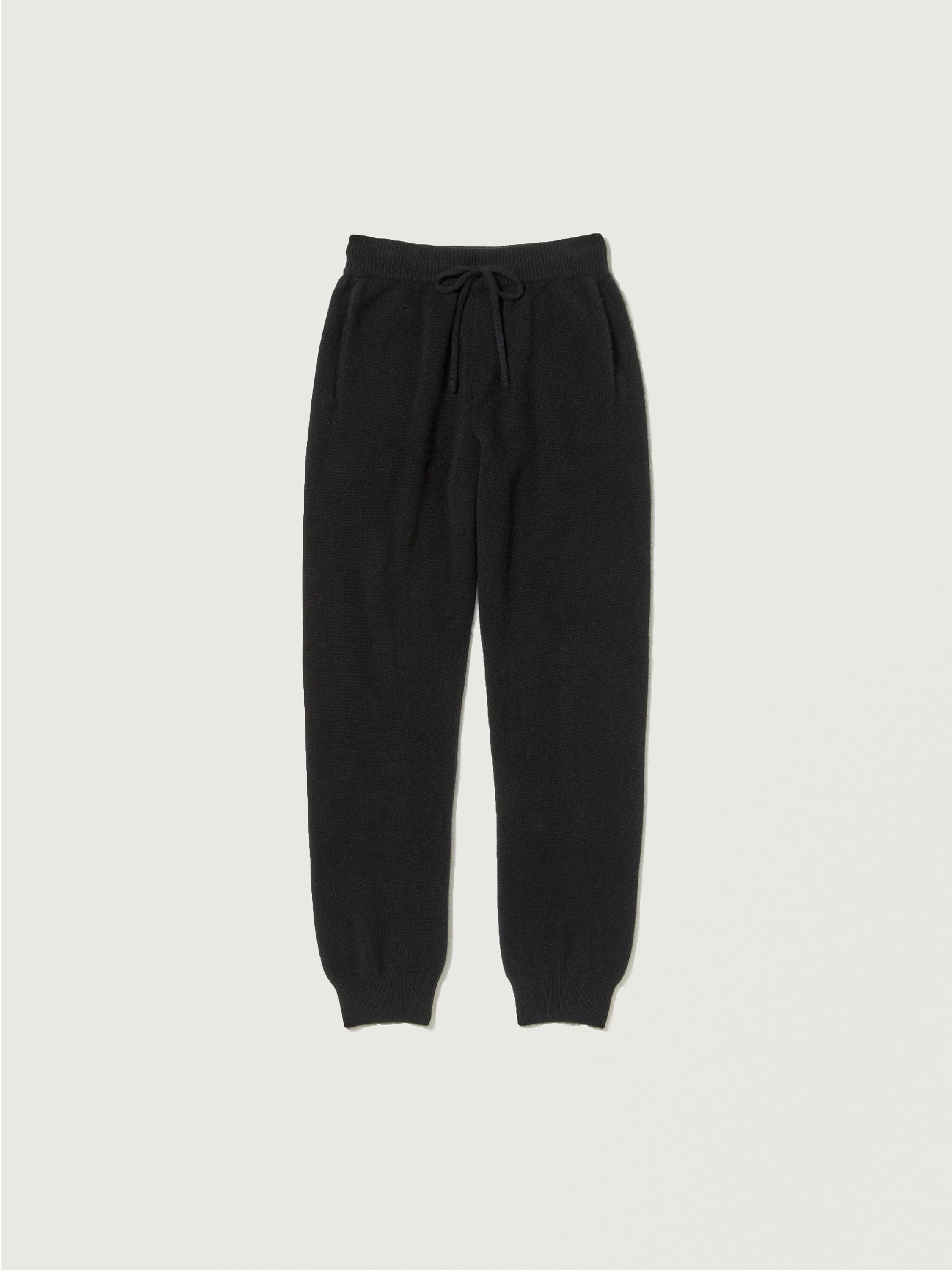 BABY CASHMERE KNIT PANTS 詳細画像 TOP BLACK 1