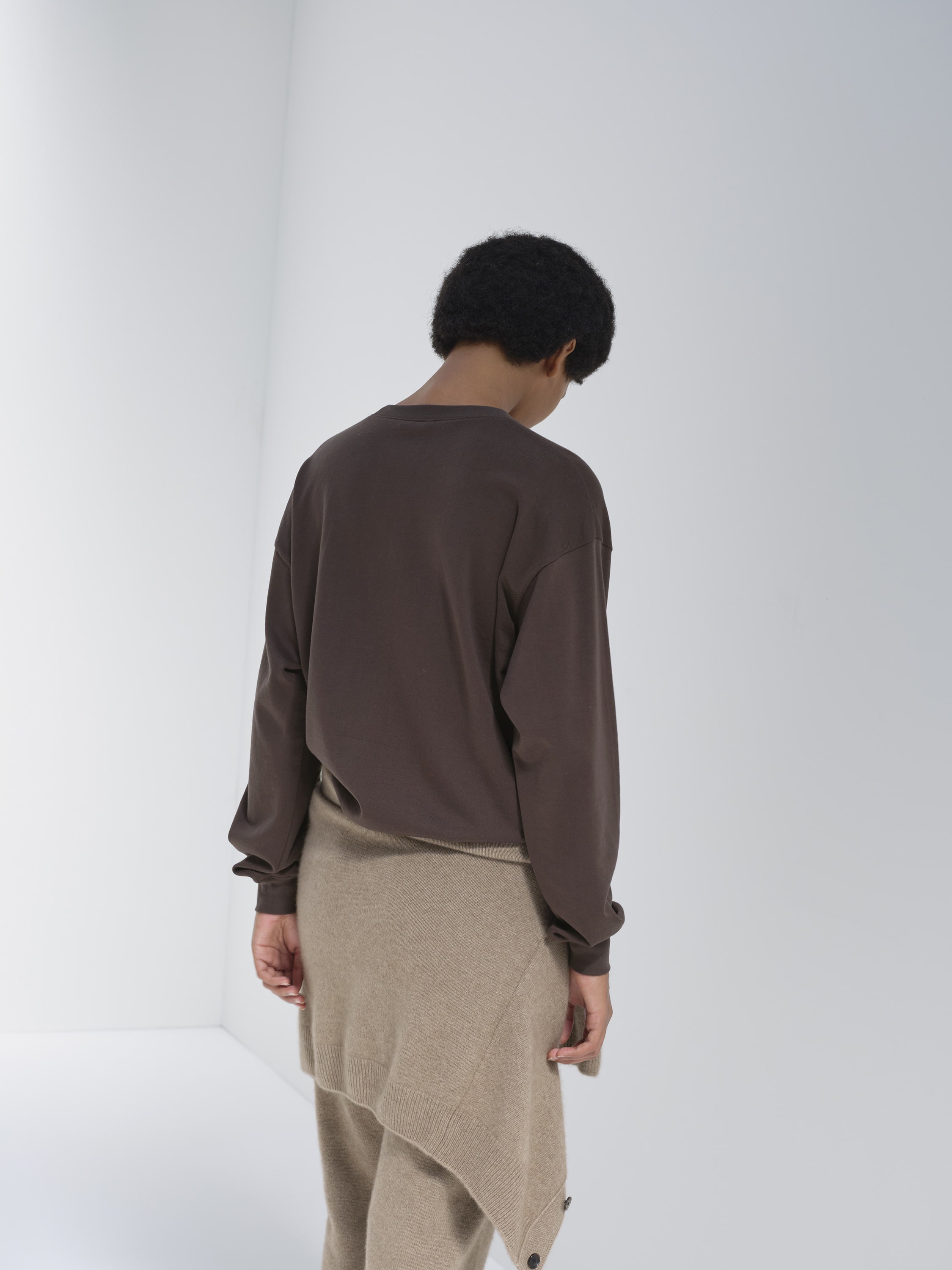 SUPER HIGH GAUGE SWEAT P/O 詳細画像 DARK BROWN 3