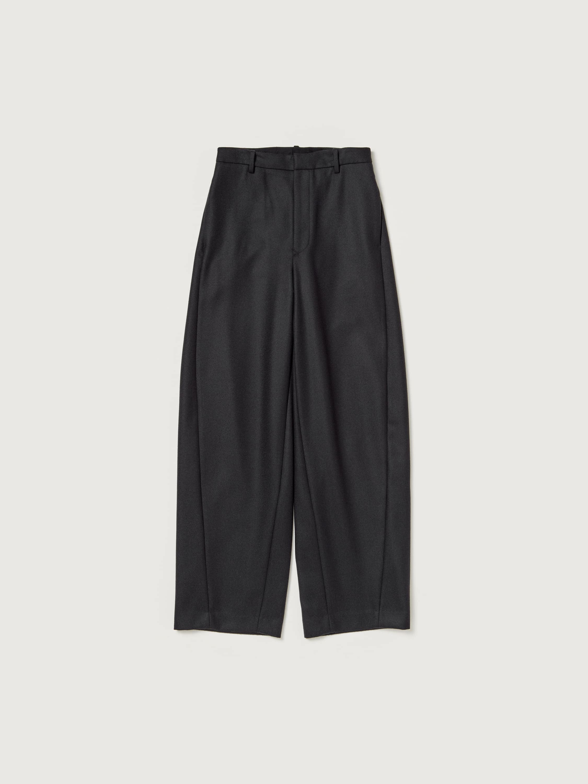 LIGHT MELTON SLACKS 詳細画像 TOP CHARCOAL 1