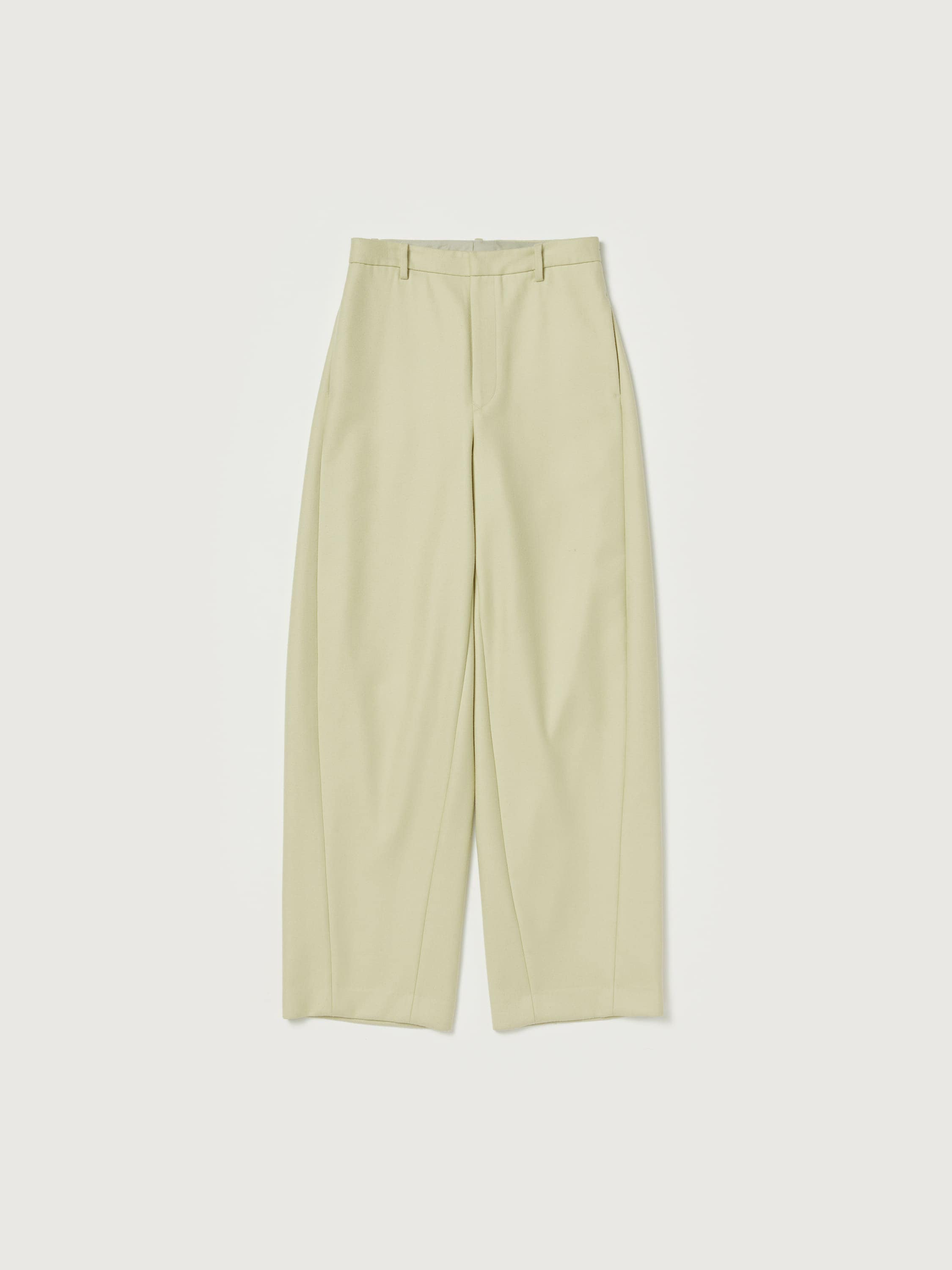 LIGHT MELTON SLACKS 詳細画像 YELLOW KHAKI 5