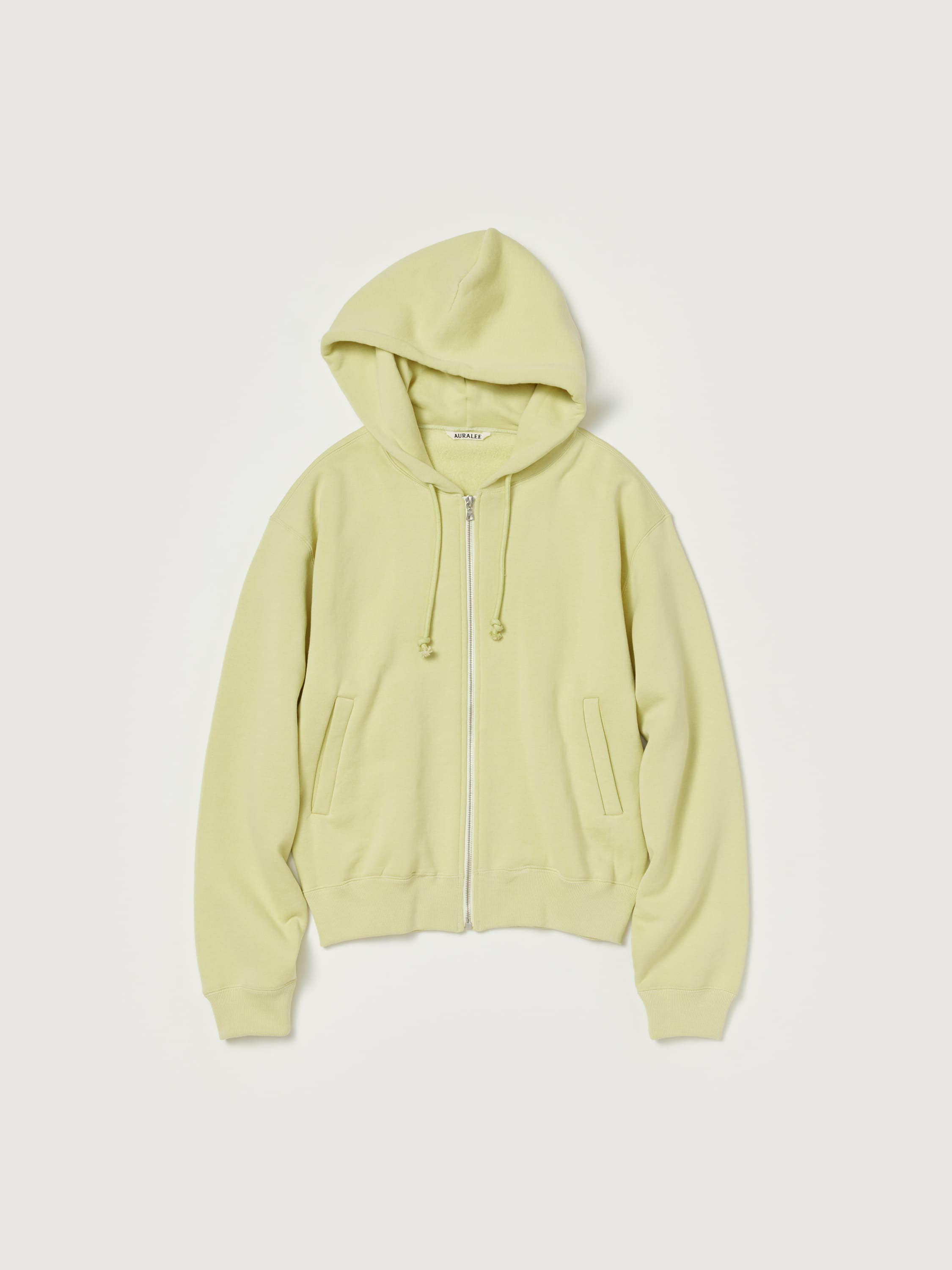 SMOOTH SOFT SWEAT ZIP PARKA 詳細画像 LIGHT LIME 1