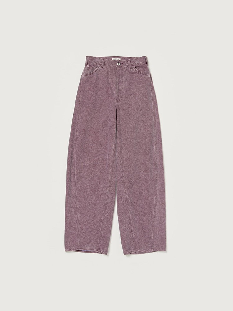 WASHED ORGANIC CANVAS PANTS