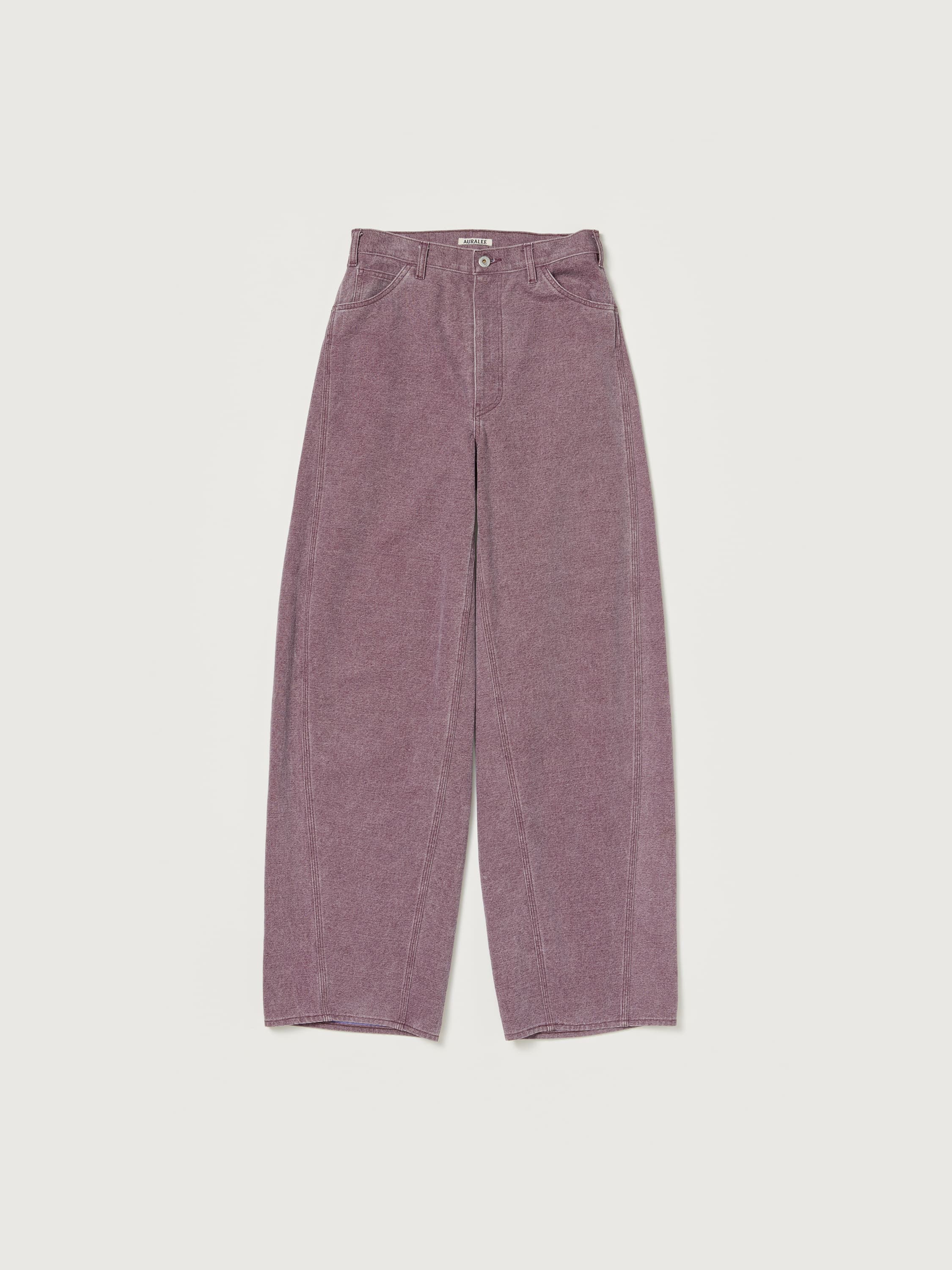 WASHED ORGANIC CANVAS PANTS 詳細画像 PURPLE 5