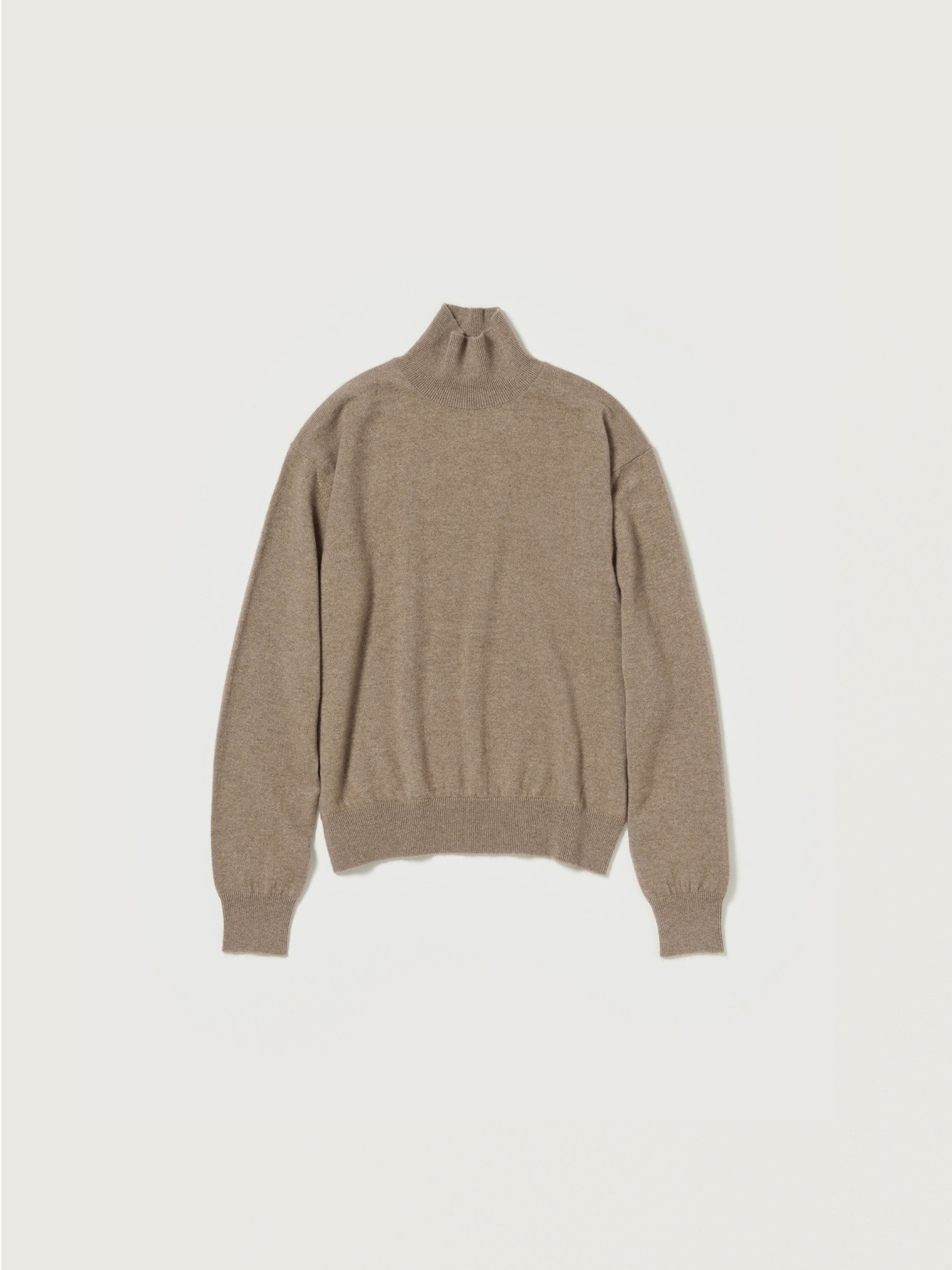 BABY CASHMERE KNIT TURTLE 詳細画像 NATURAL BROWN 1