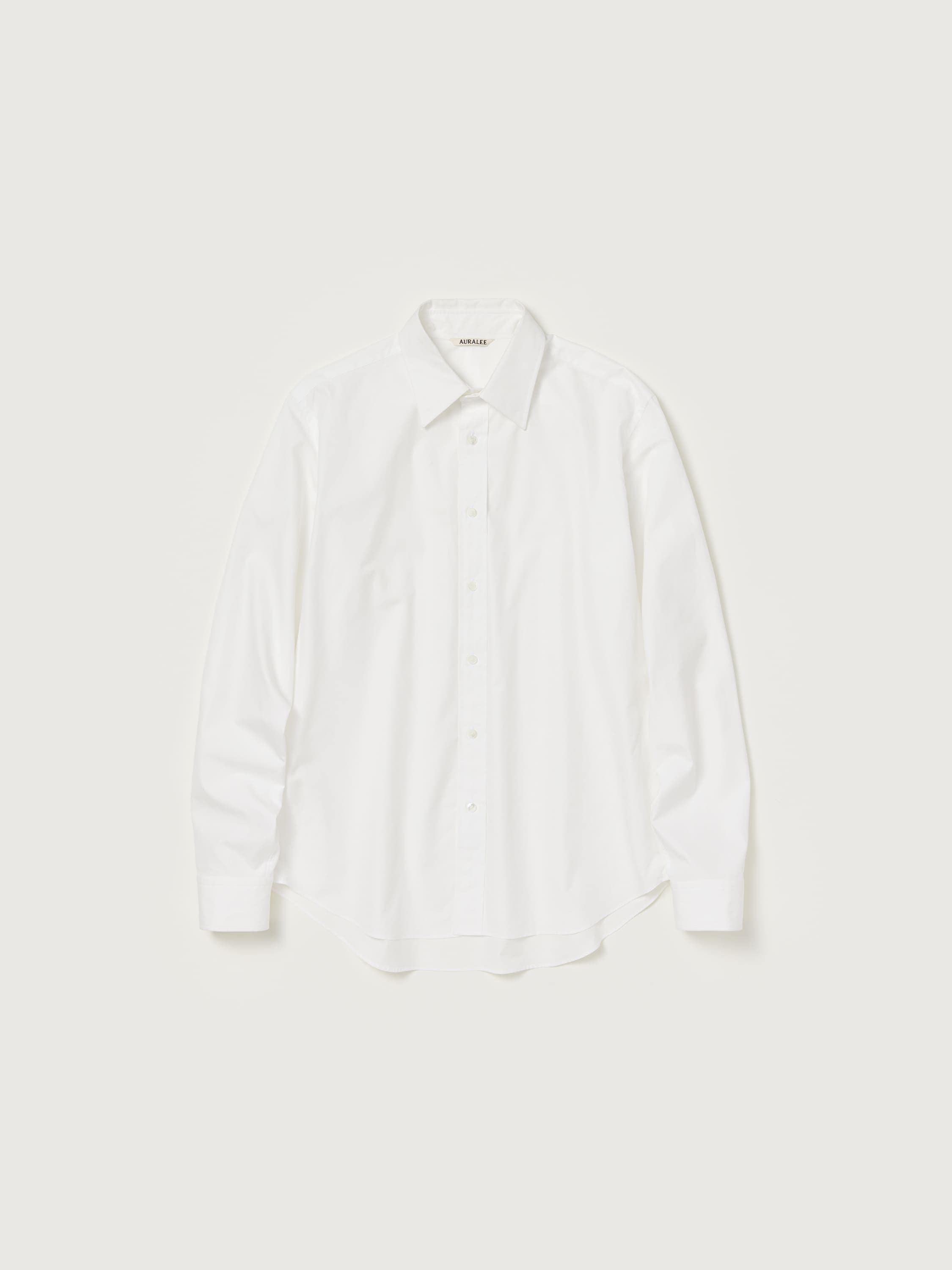 HIGH COUNT FINX OX SHIRT 詳細画像 WHITE 1