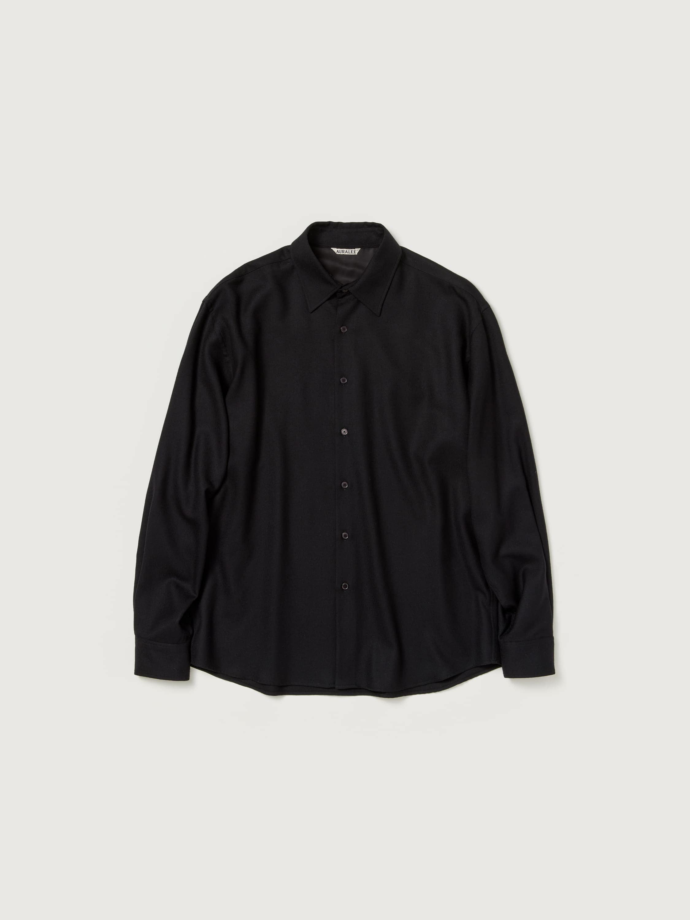 SUPER LIGHT WOOL SHIRT 詳細画像 BLACK 1