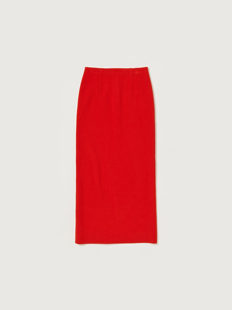 HEAVY MILANO RIB KNIT SKIRT