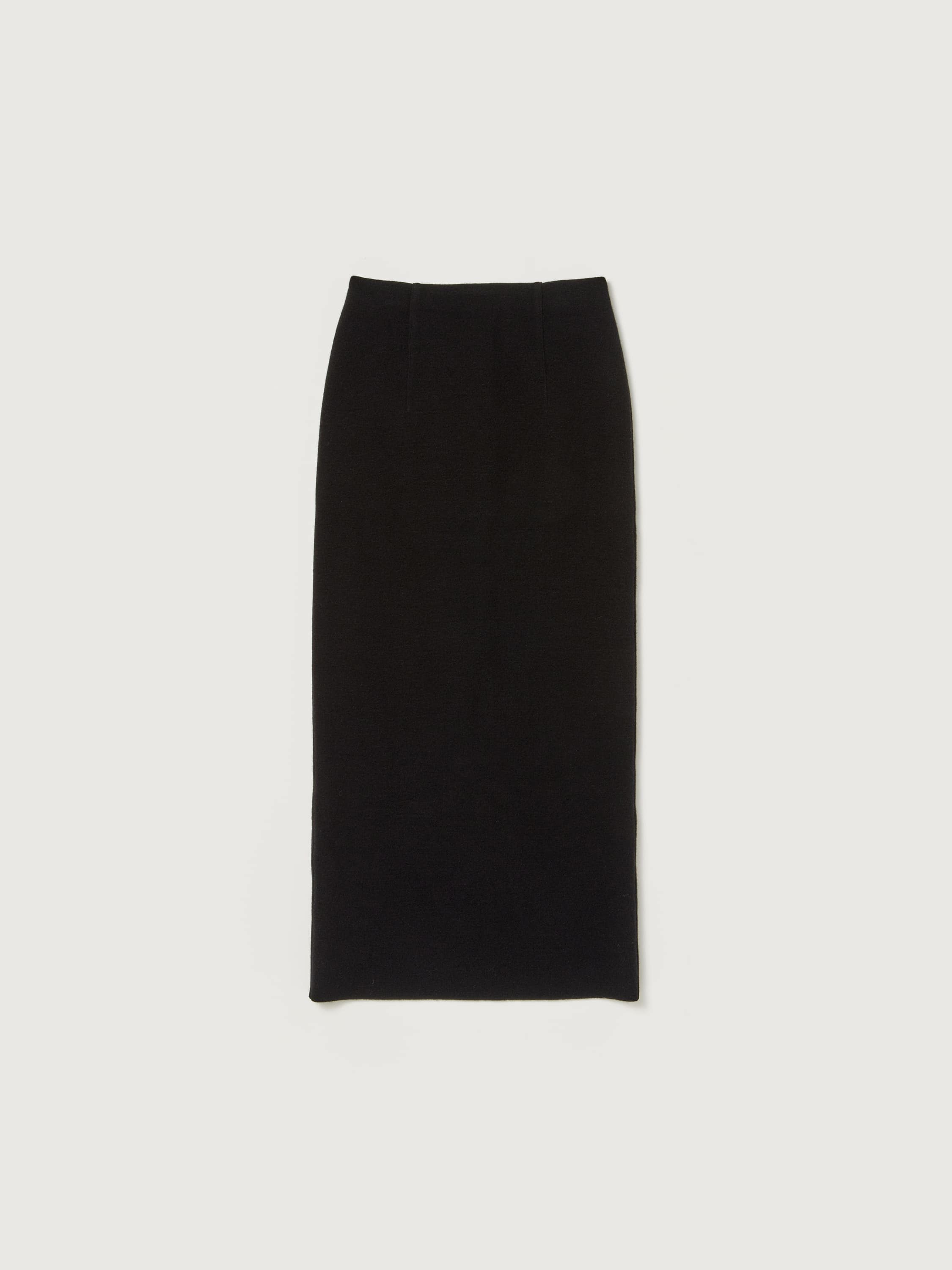 HEAVY MILANO RIB KNIT SKIRT 詳細画像 BLACK 1