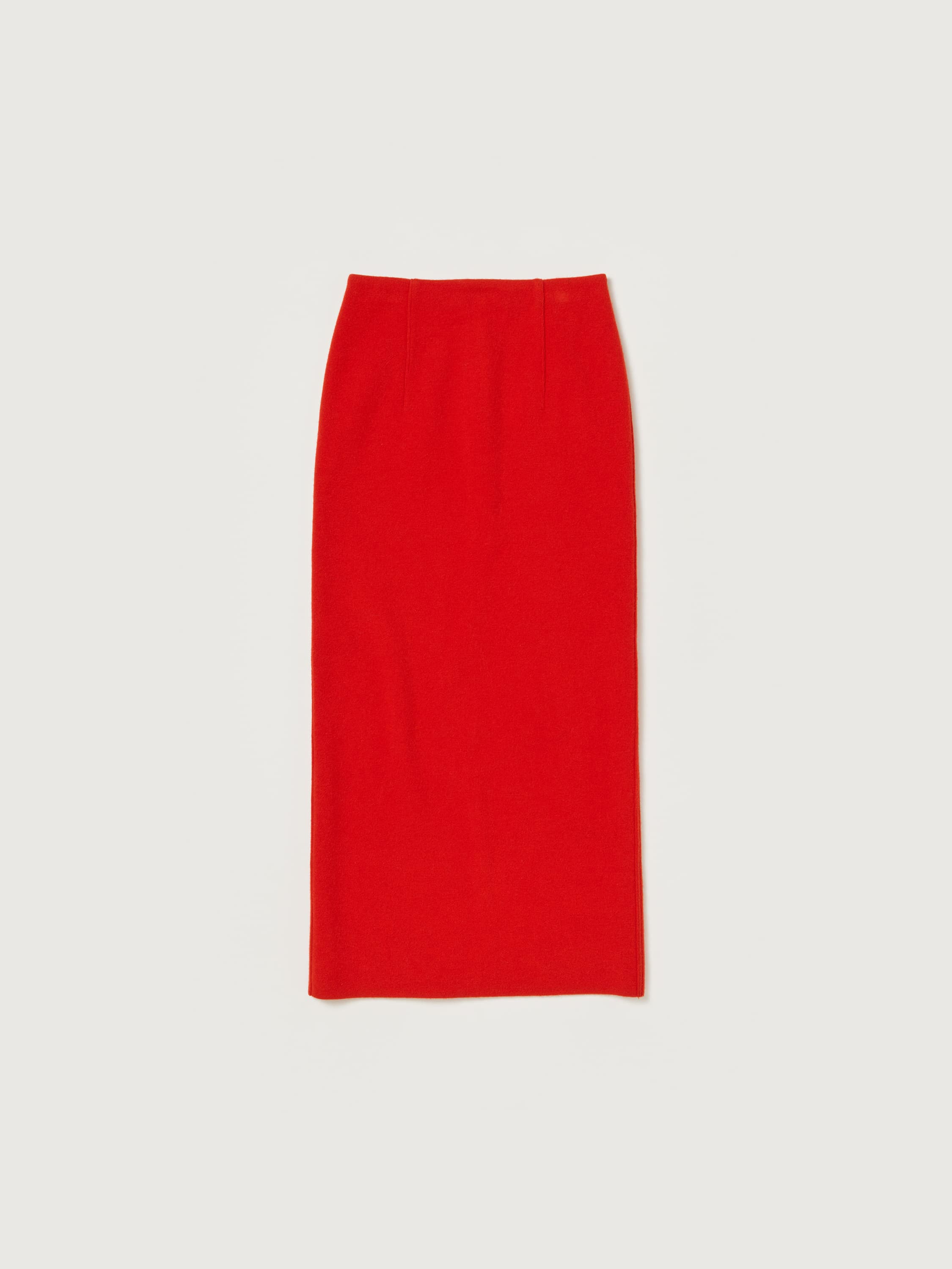 HEAVY MILANO RIB KNIT SKIRT 詳細画像 RED 5