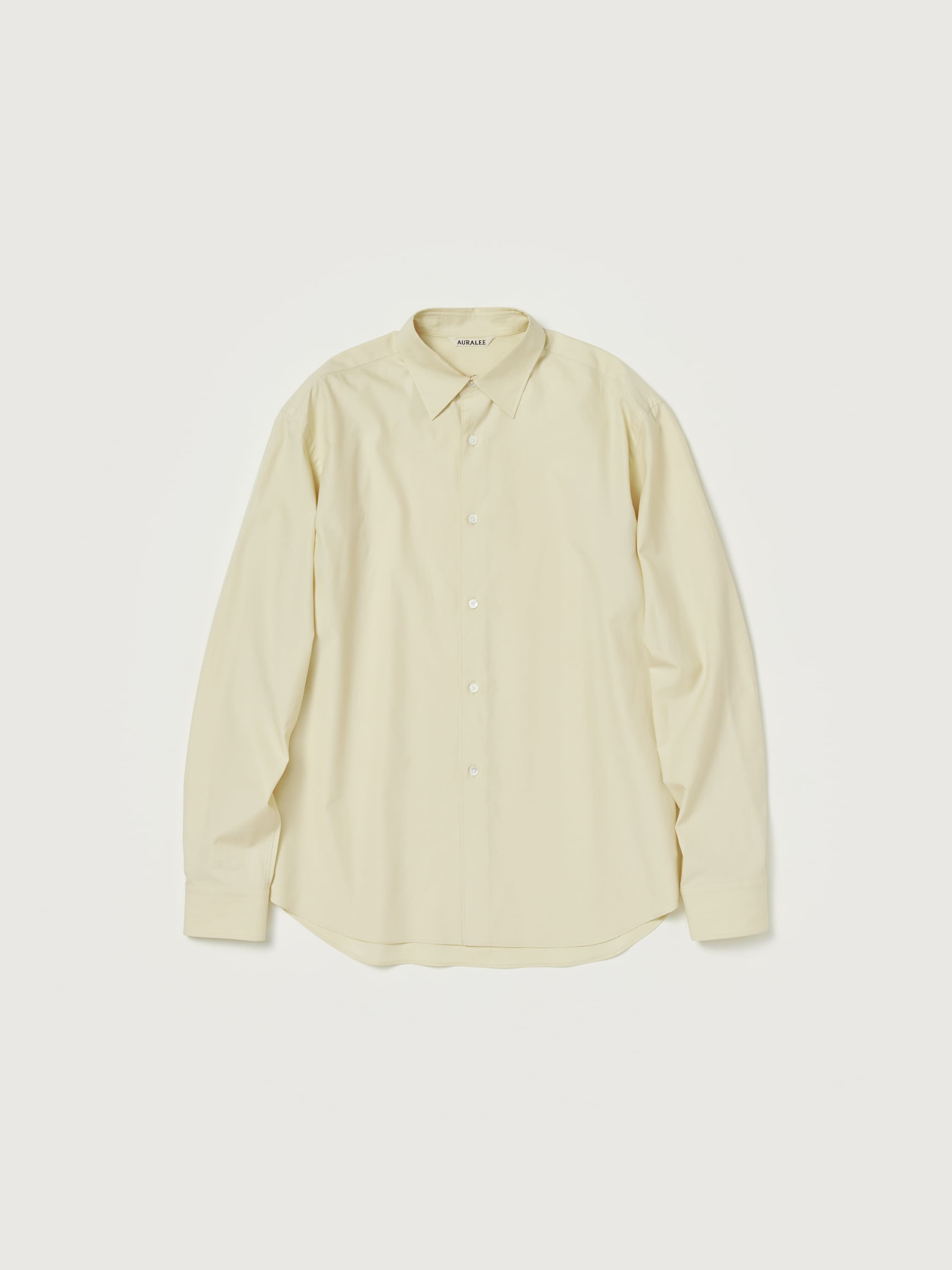 WASHED FINX TWILL SHIRT 詳細画像 LIGHT BEIGE 1