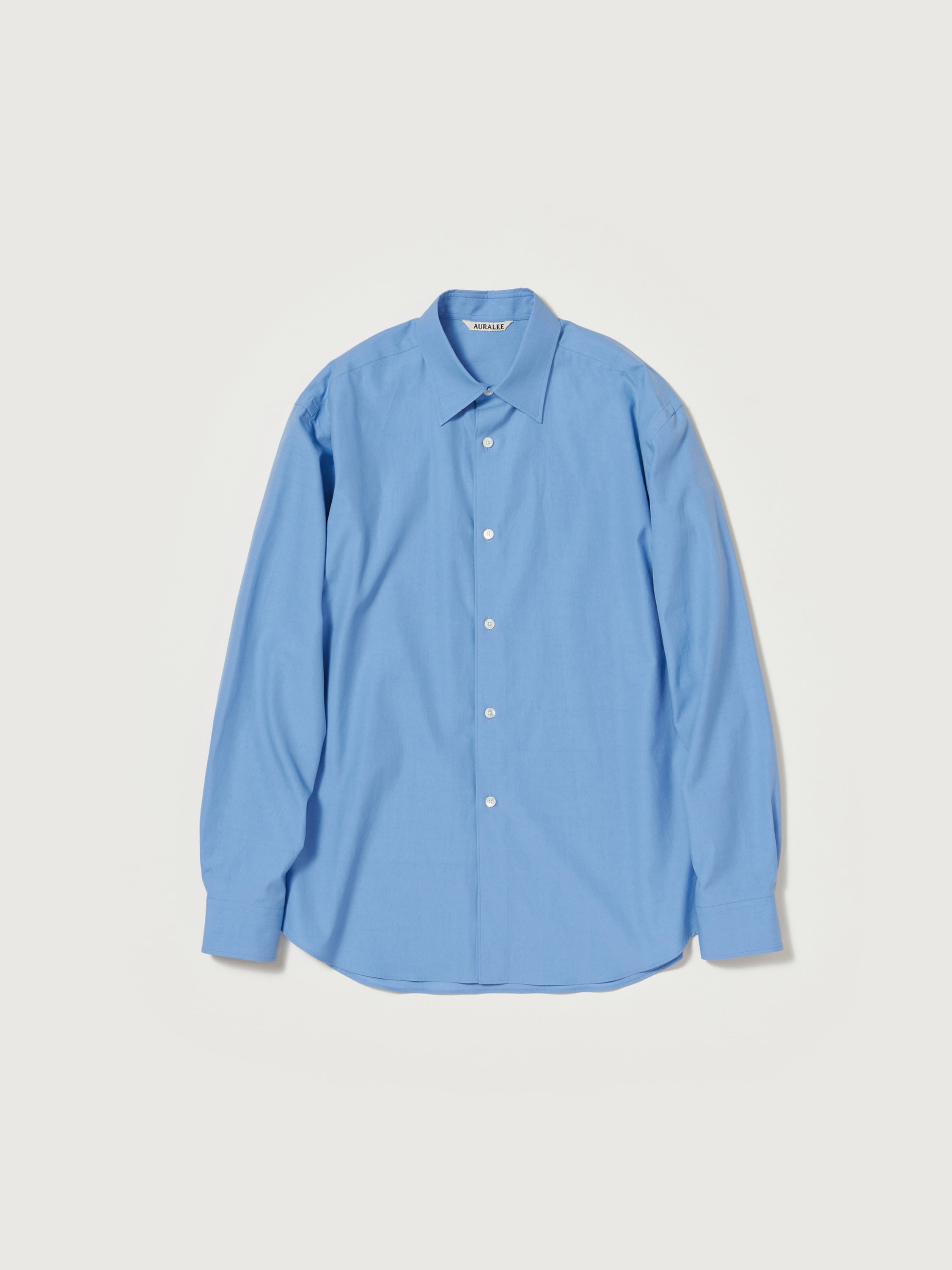 WASHED FINX TWILL SHIRT 詳細画像 BLUE 5