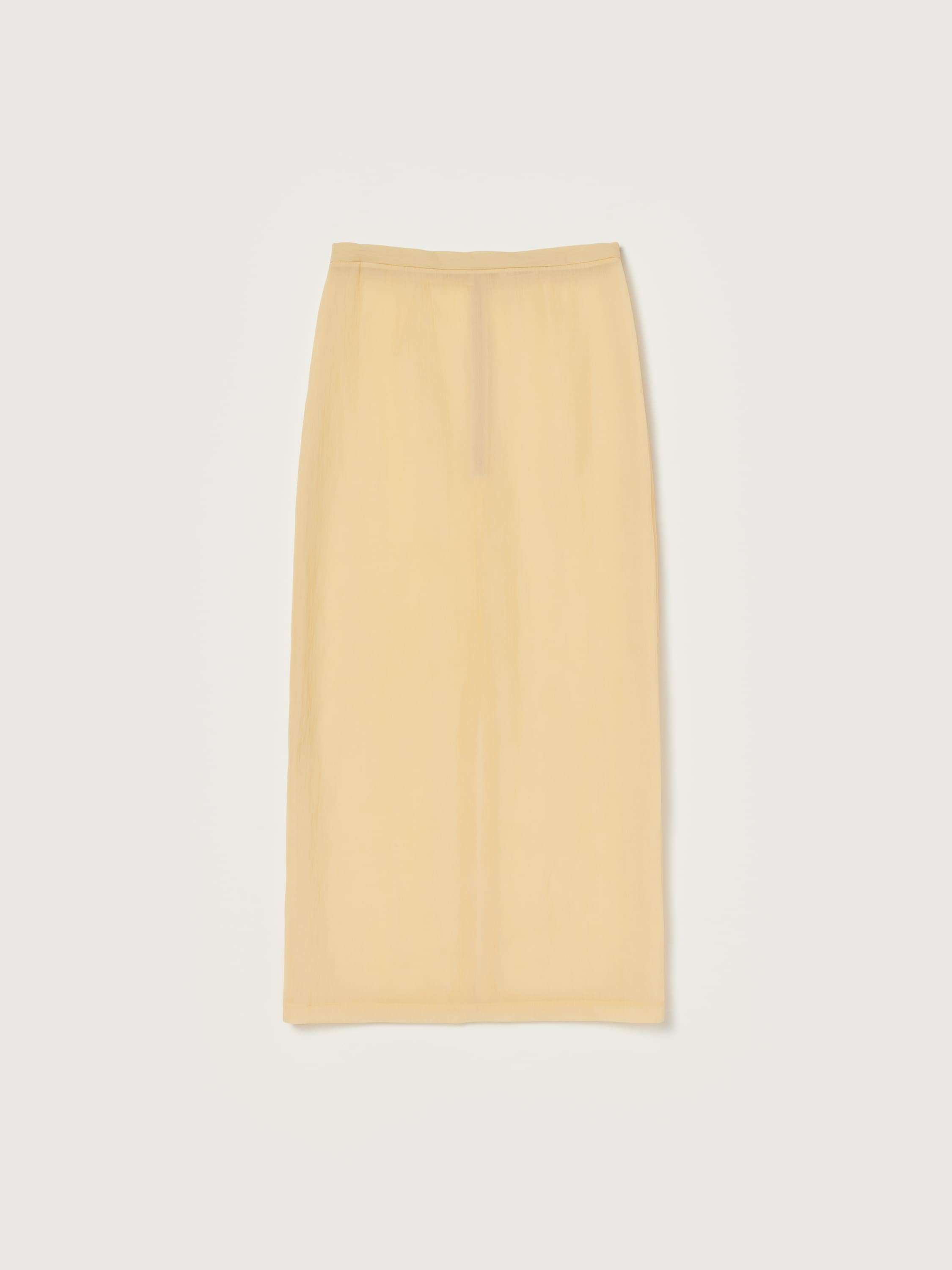 ELASTIC SHEER NYLON SKIRT 詳細画像 YELLOW 5