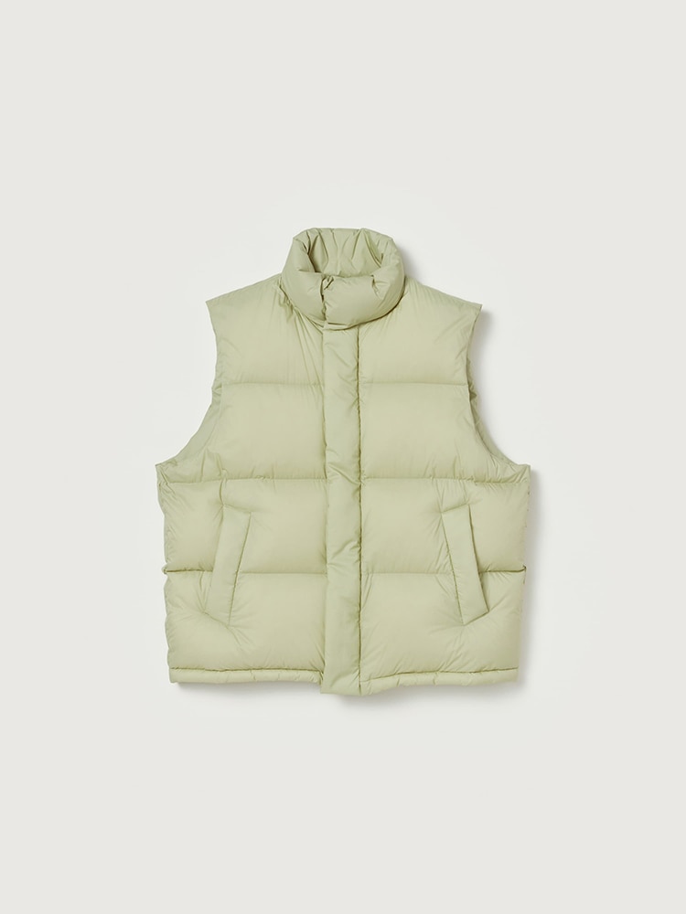 SUPER LIGHT NYLON RIPSTOP DOWN VEST