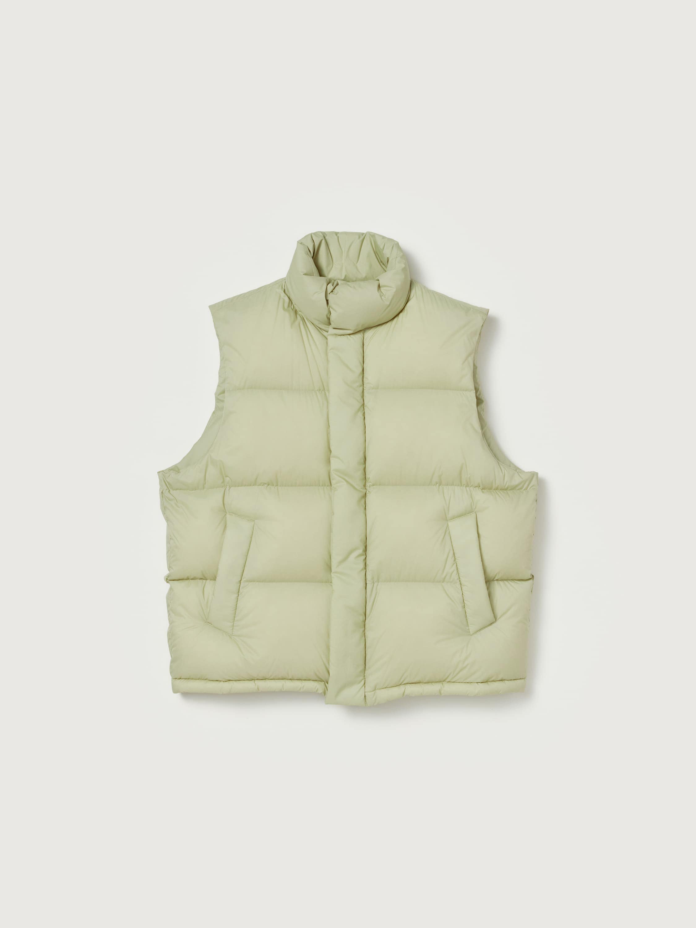 SUPER LIGHT NYLON RIPSTOP DOWN VEST 詳細画像 LIGHT KHAKI 5