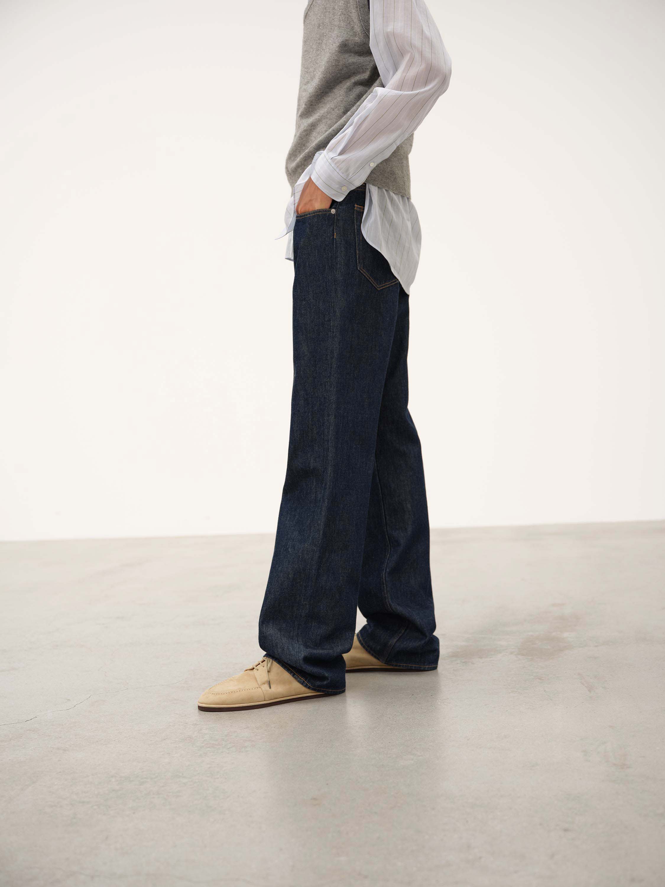 HARD TWIST DENIM 5P PANTS - AURALEE Official Website