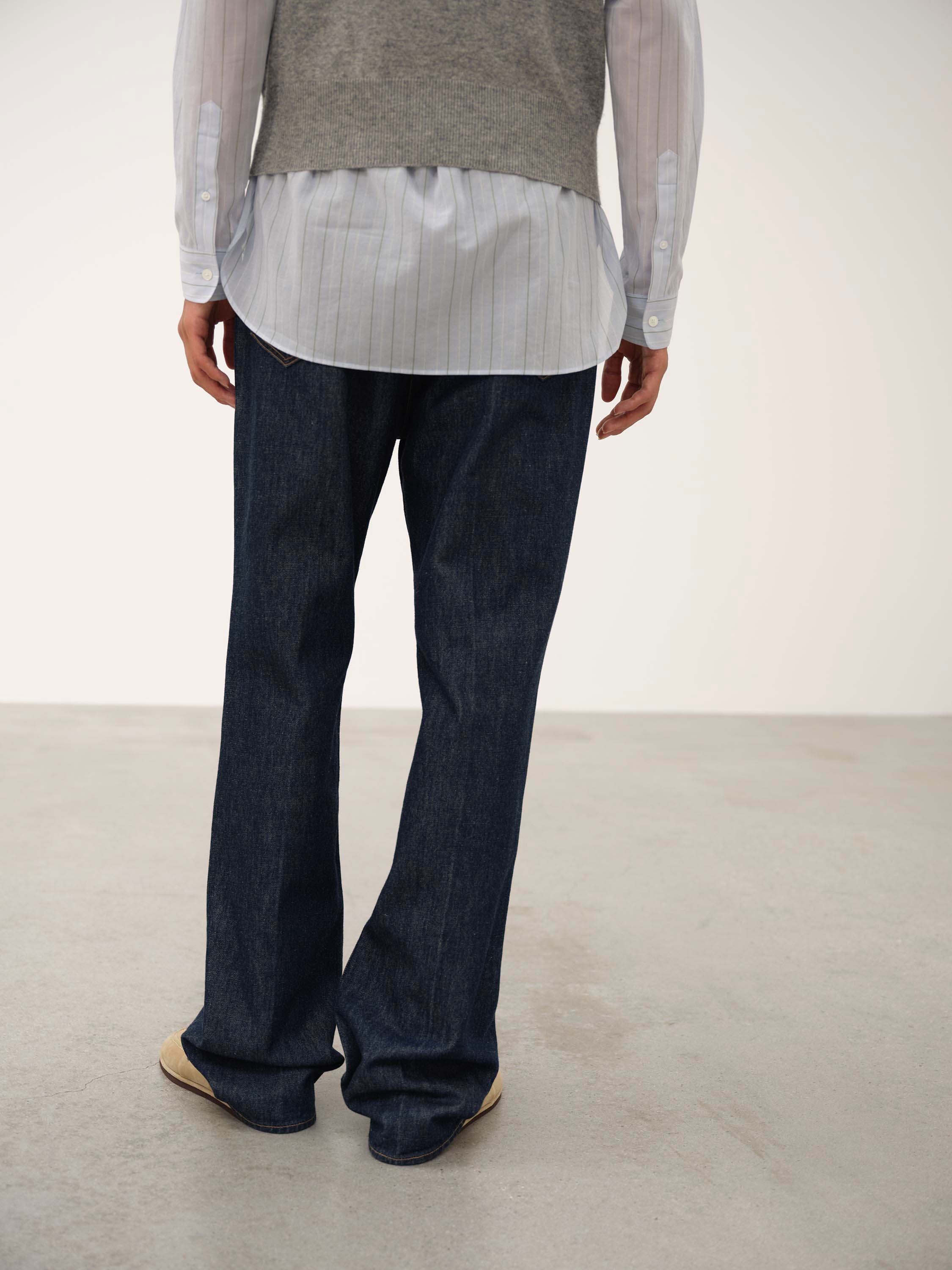 23AW AURALEE HARD TWIST DENIM 5P PANTS S - www.stedile.com.br