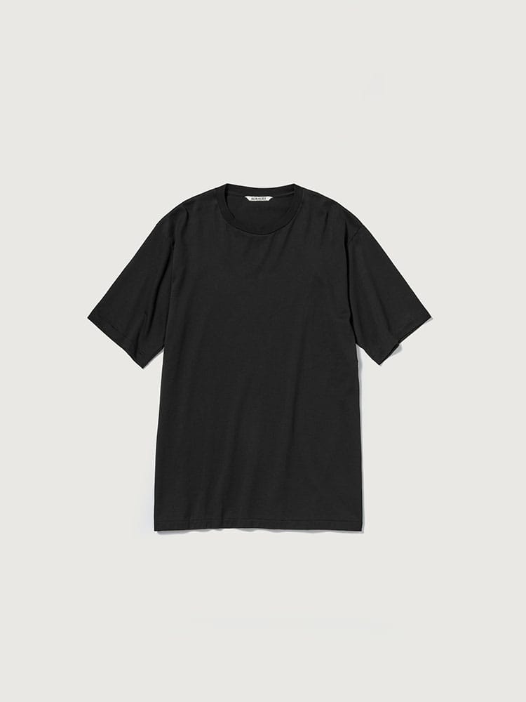 LUSTER PLAITING TEE - AURALEE Official Website