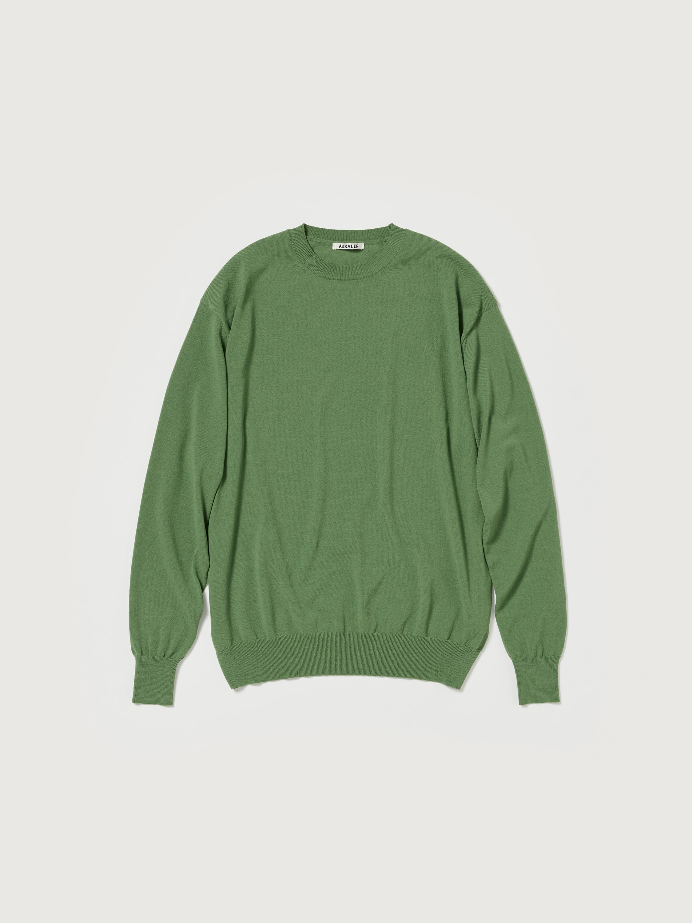 SUPER HARD TWIST WOOL KNIT P/O 詳細画像 SAGE GREEN 5