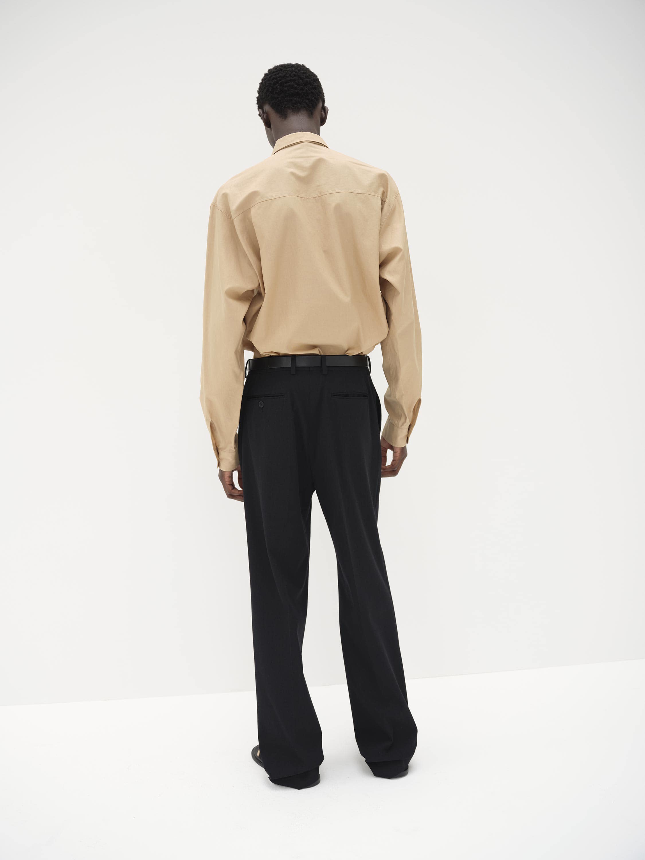 待望☆】 スラックス SLACKS GABARDINE SILK COTTON auralee19ss