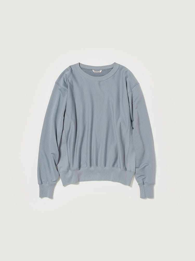 ELASTIC HIGH GAUGE SWEAT P/O - AURALEE Official Website