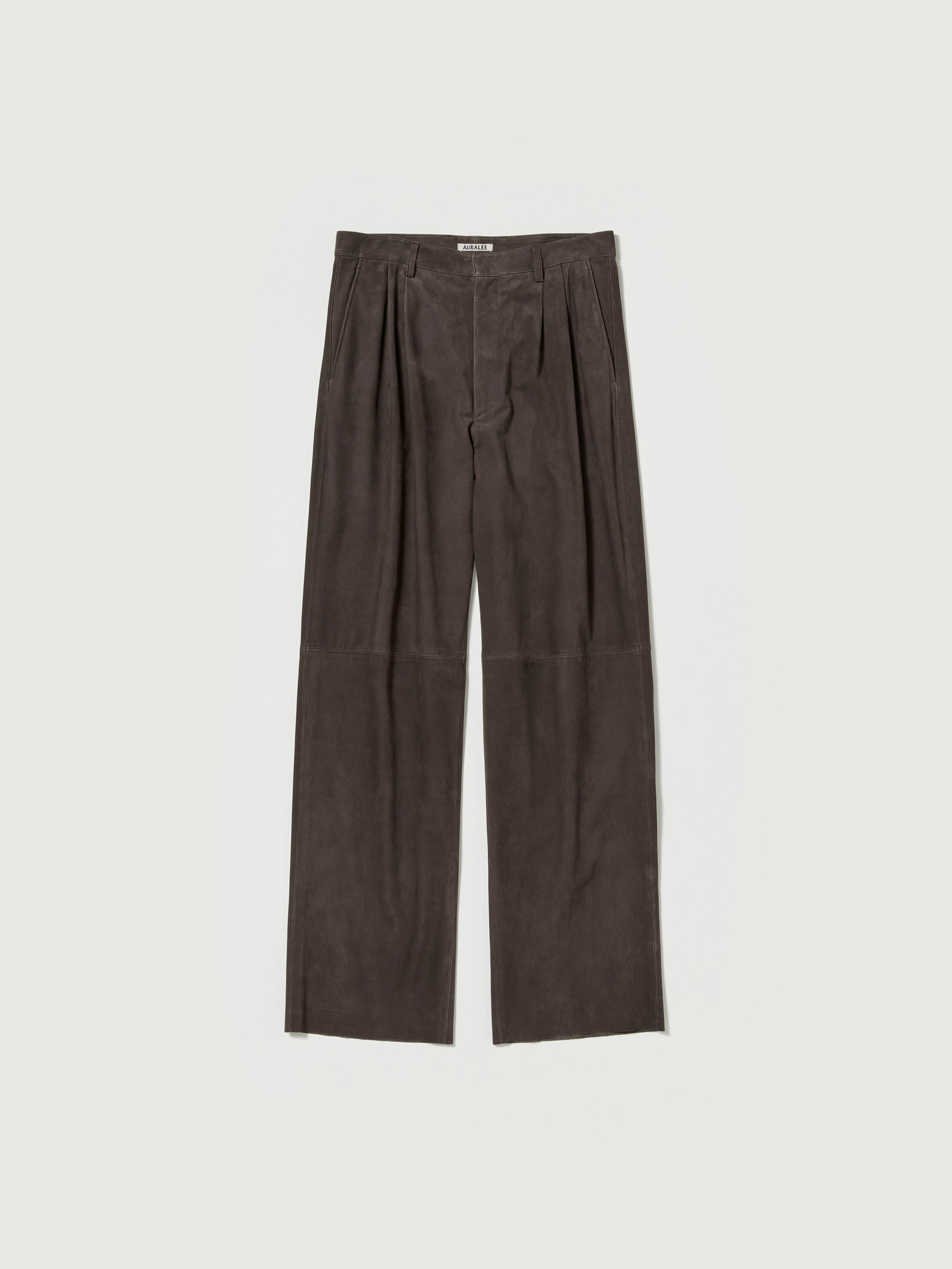 CALF NUBUCK PANTS - AURALEE Official Website