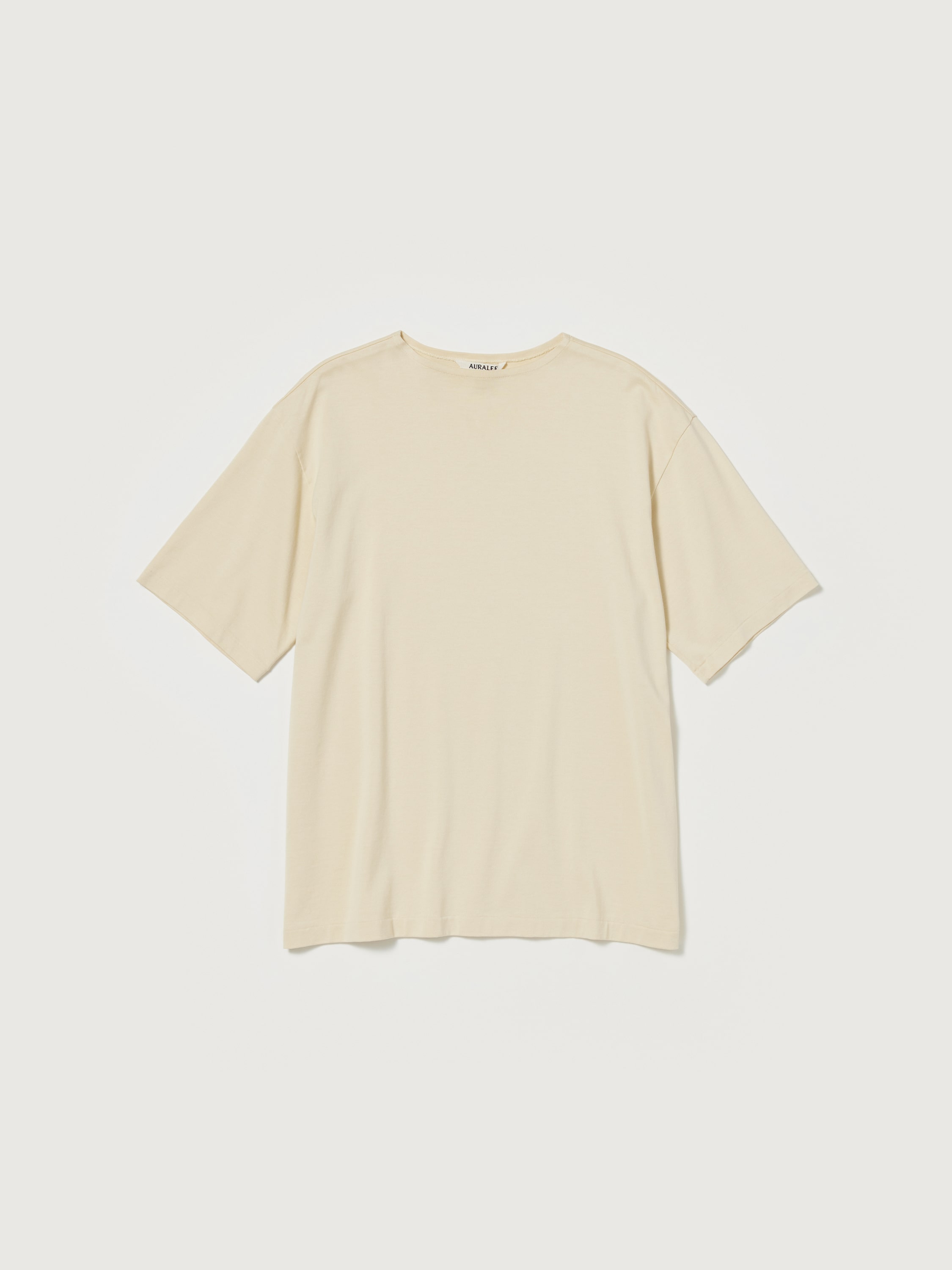 LUSTER PLAITING NARROW BOAT NECK TEE 詳細画像 IVORY 1