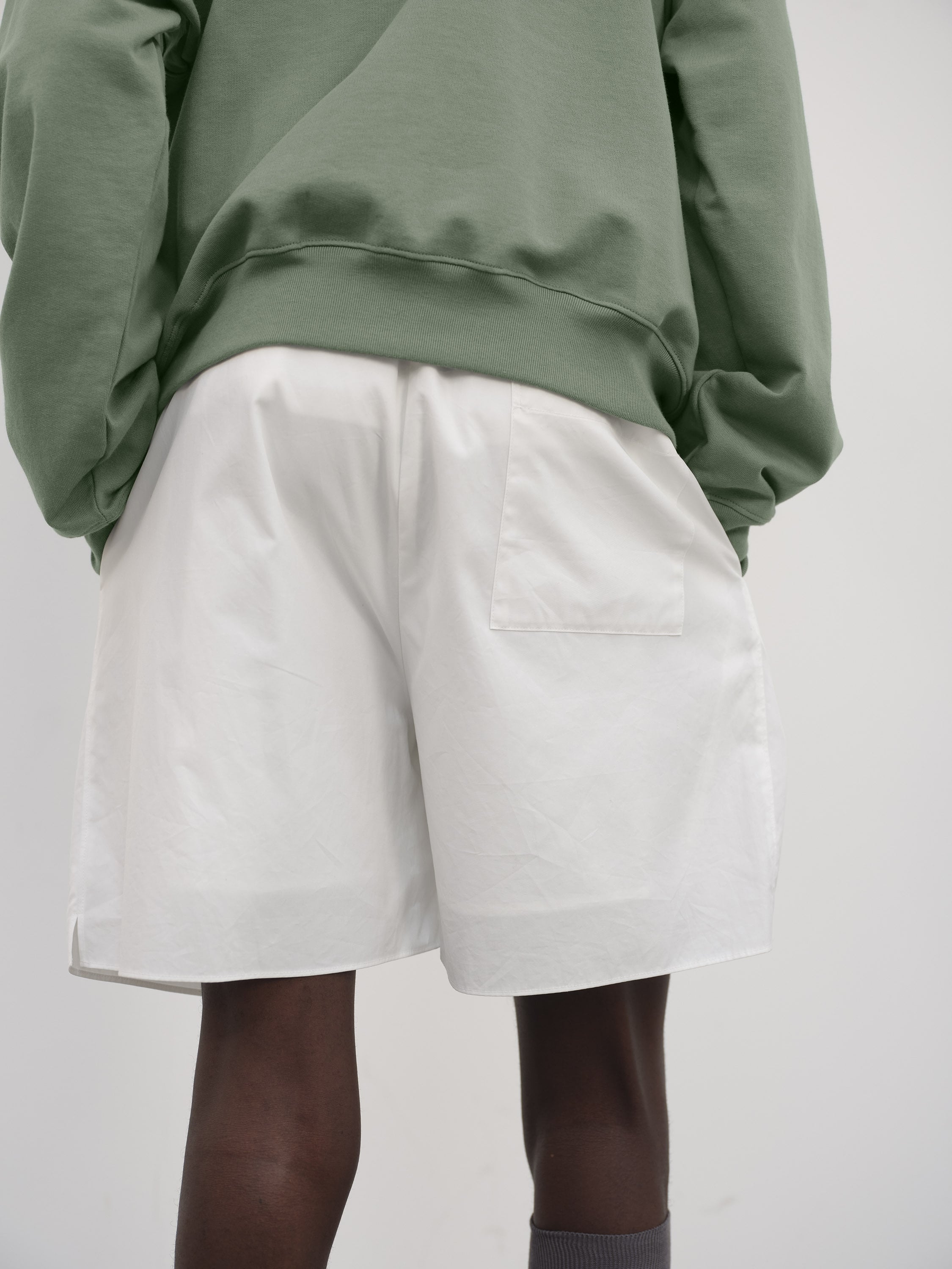 HIGH COUNT FINX OX SHORTS 詳細画像 WHITE 3