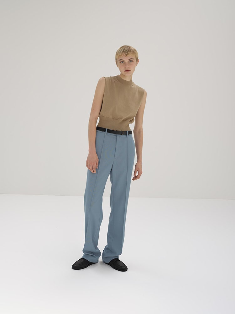 WASHED HARD TWIST CANVAS PANTS - AURALEE Official Website