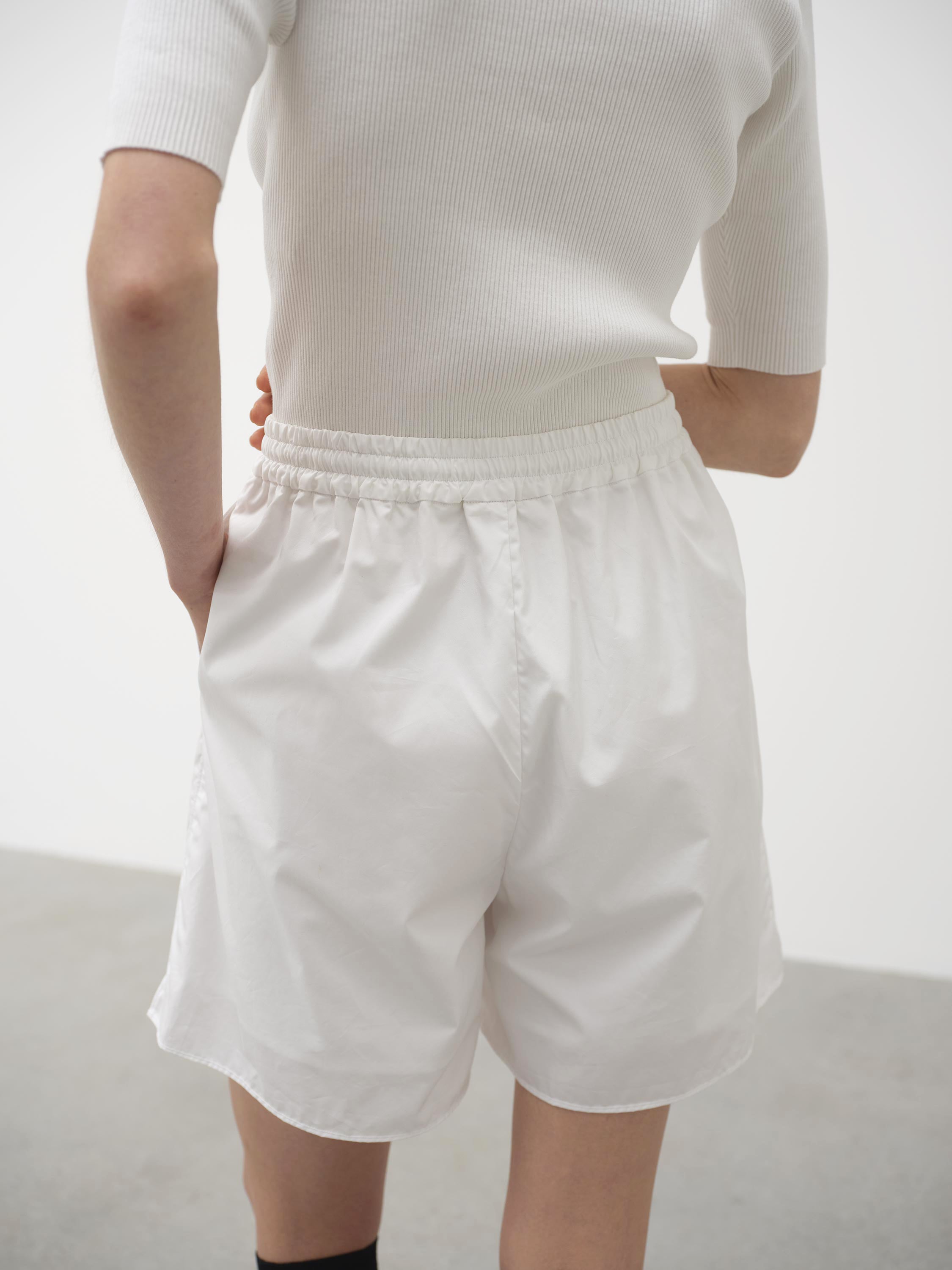 HIGH COUNT FINX OX SHORTS 詳細画像 WHITE 3