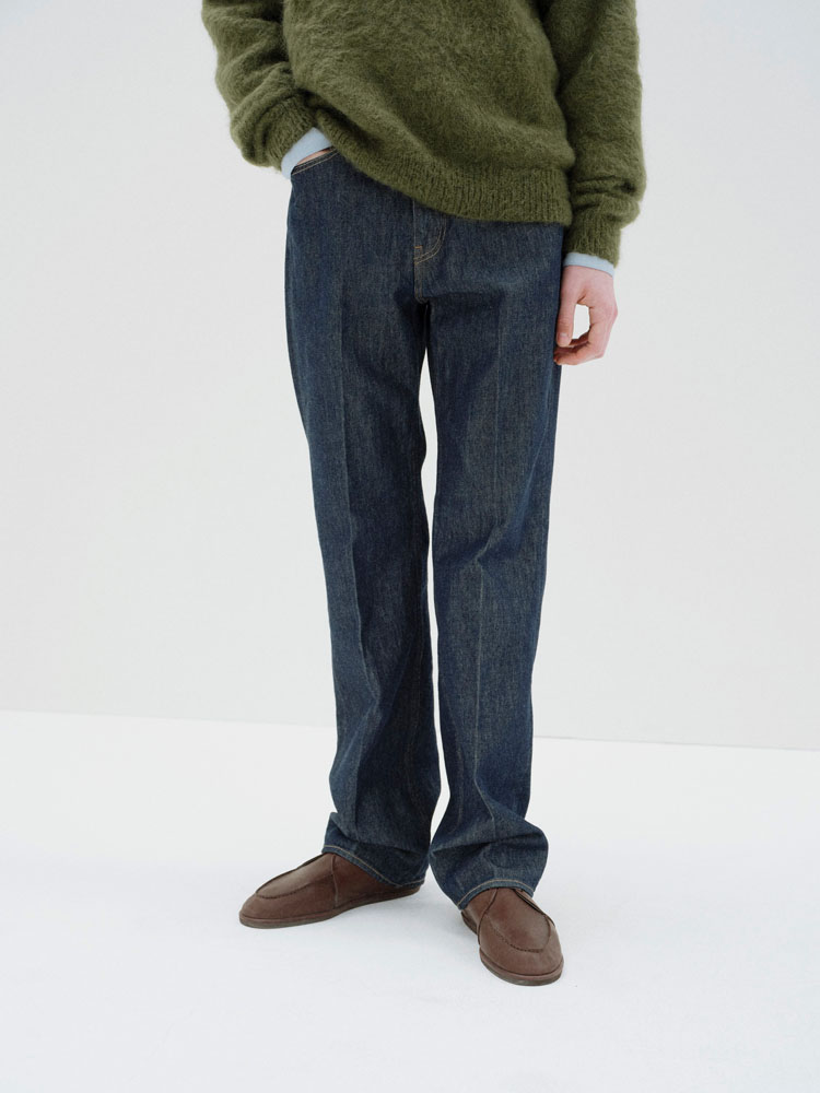 HARD TWIST DENIM 5P PANTS