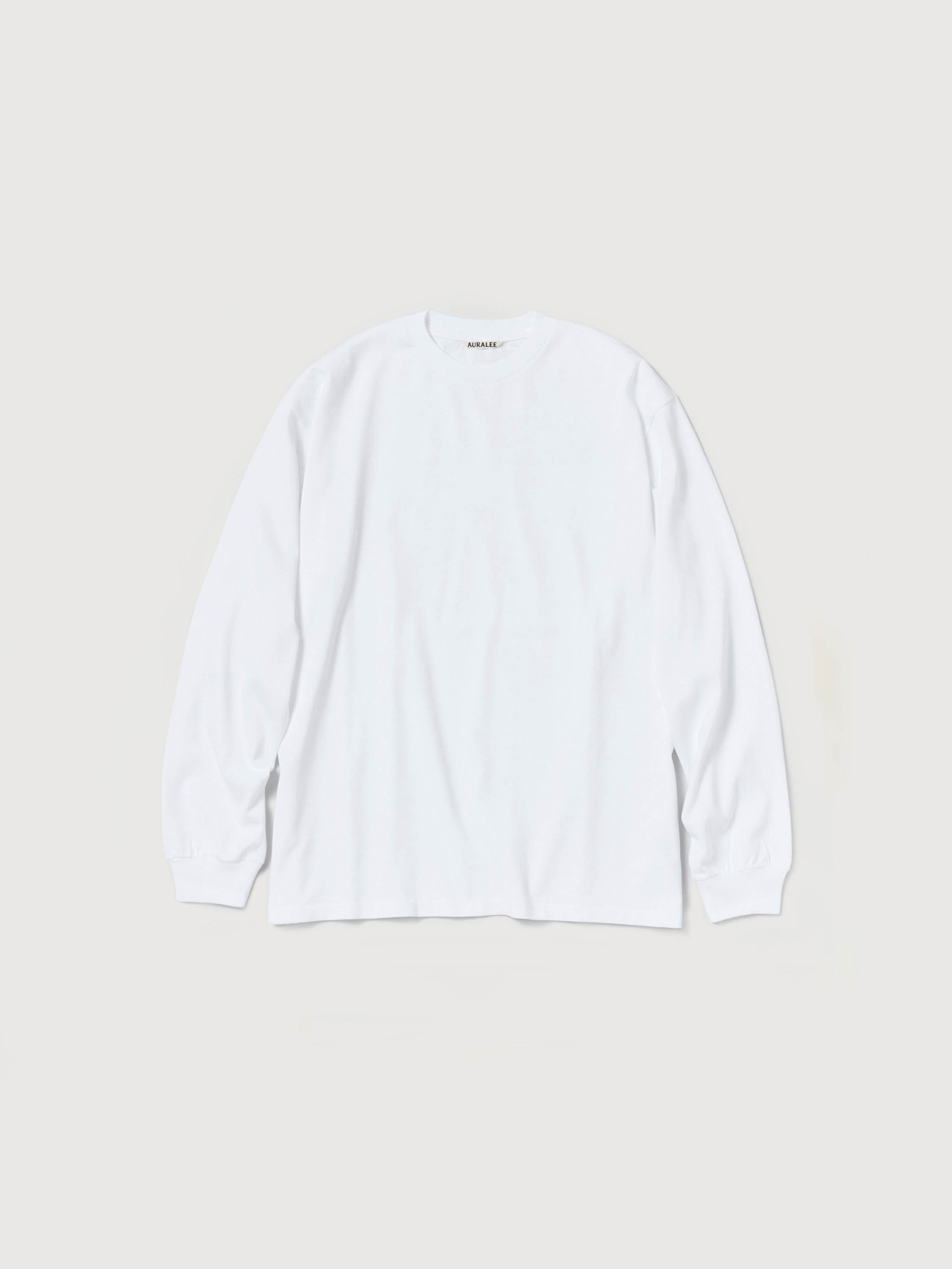 LUSTER PLAITING L/S TEE 詳細画像 WHITE 1