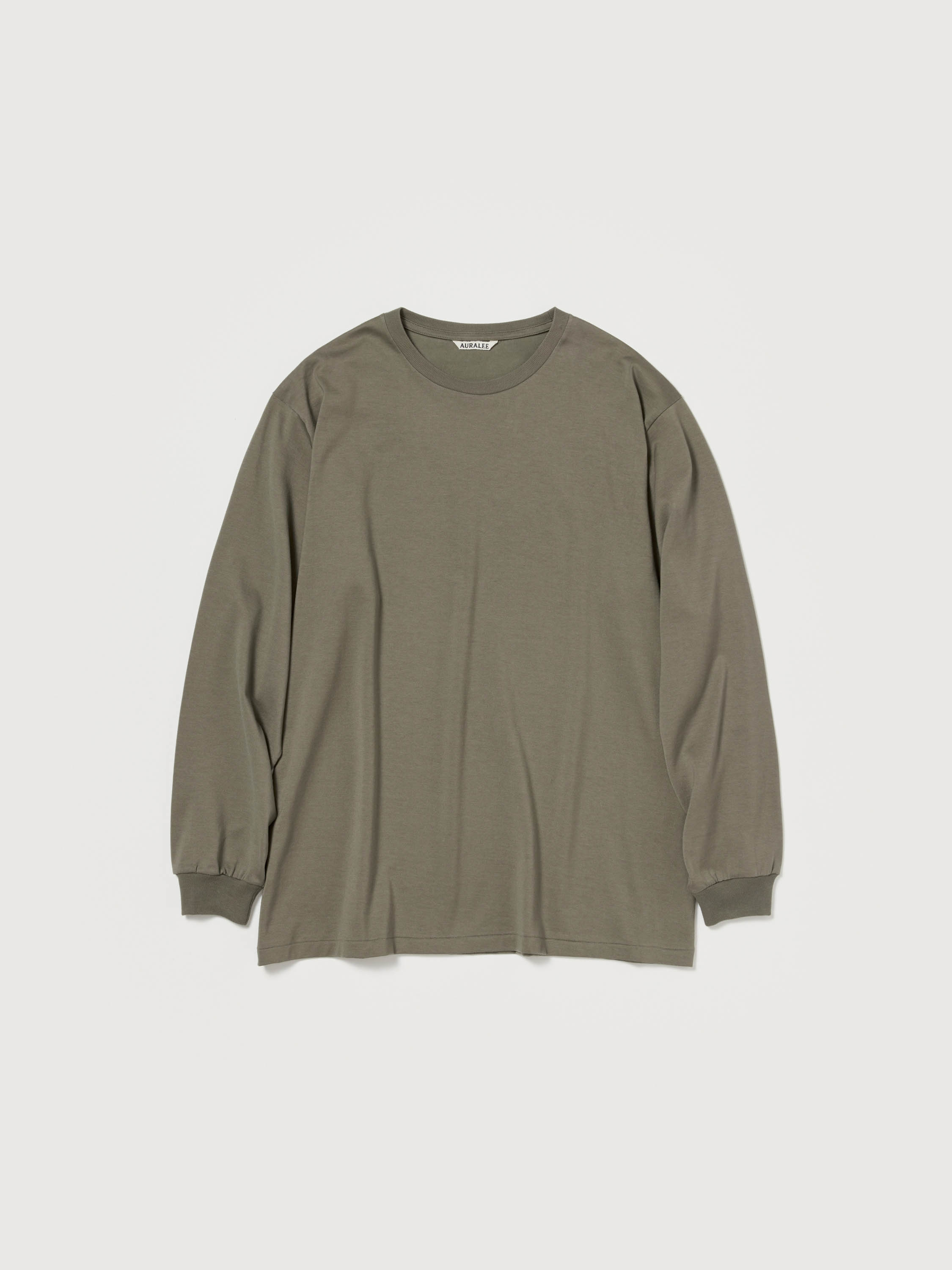 LUSTER PLAITING L/S TEE 詳細画像 KHAKI 1