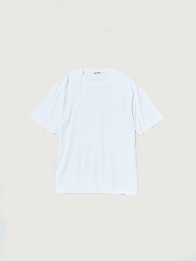 LUSTER PLAITING TEE - AURALEE Official Website