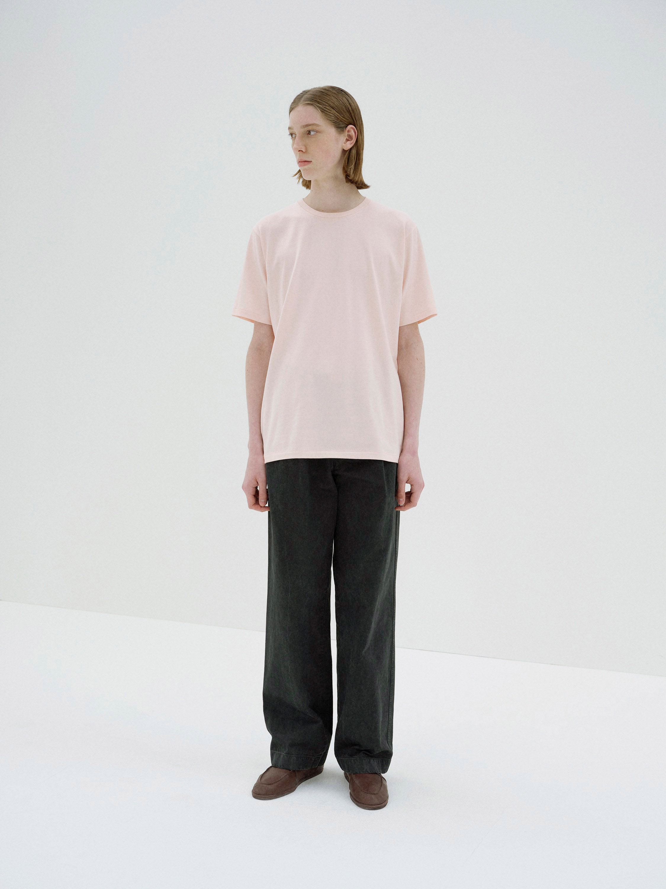 LUSTER PLAITING TEE 詳細画像 PALE PINK 3