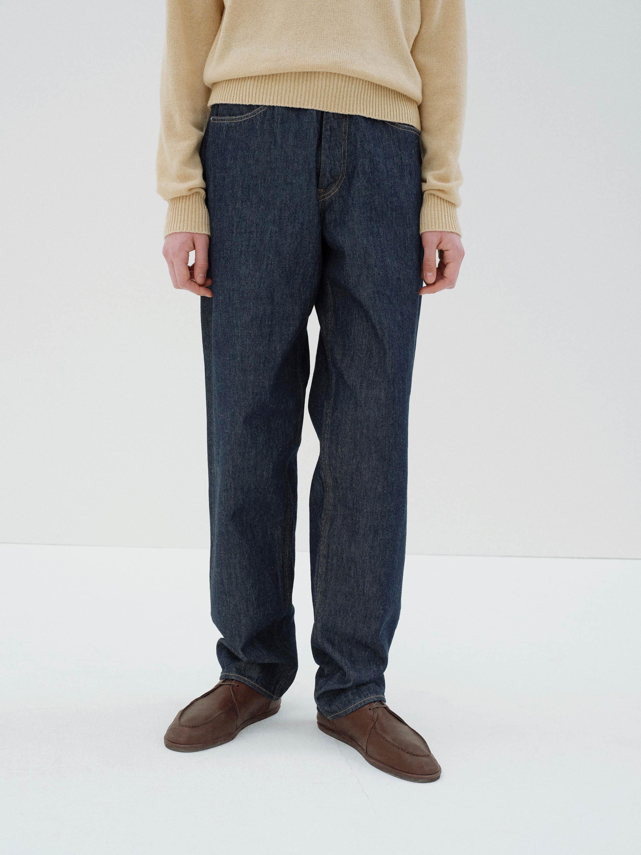 HARD TWIST DENIM WIDE PANTS 詳細画像 INDIGO 2