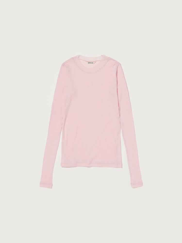 SUPER HIGH GAUGE SHEER RIB L/S TEE