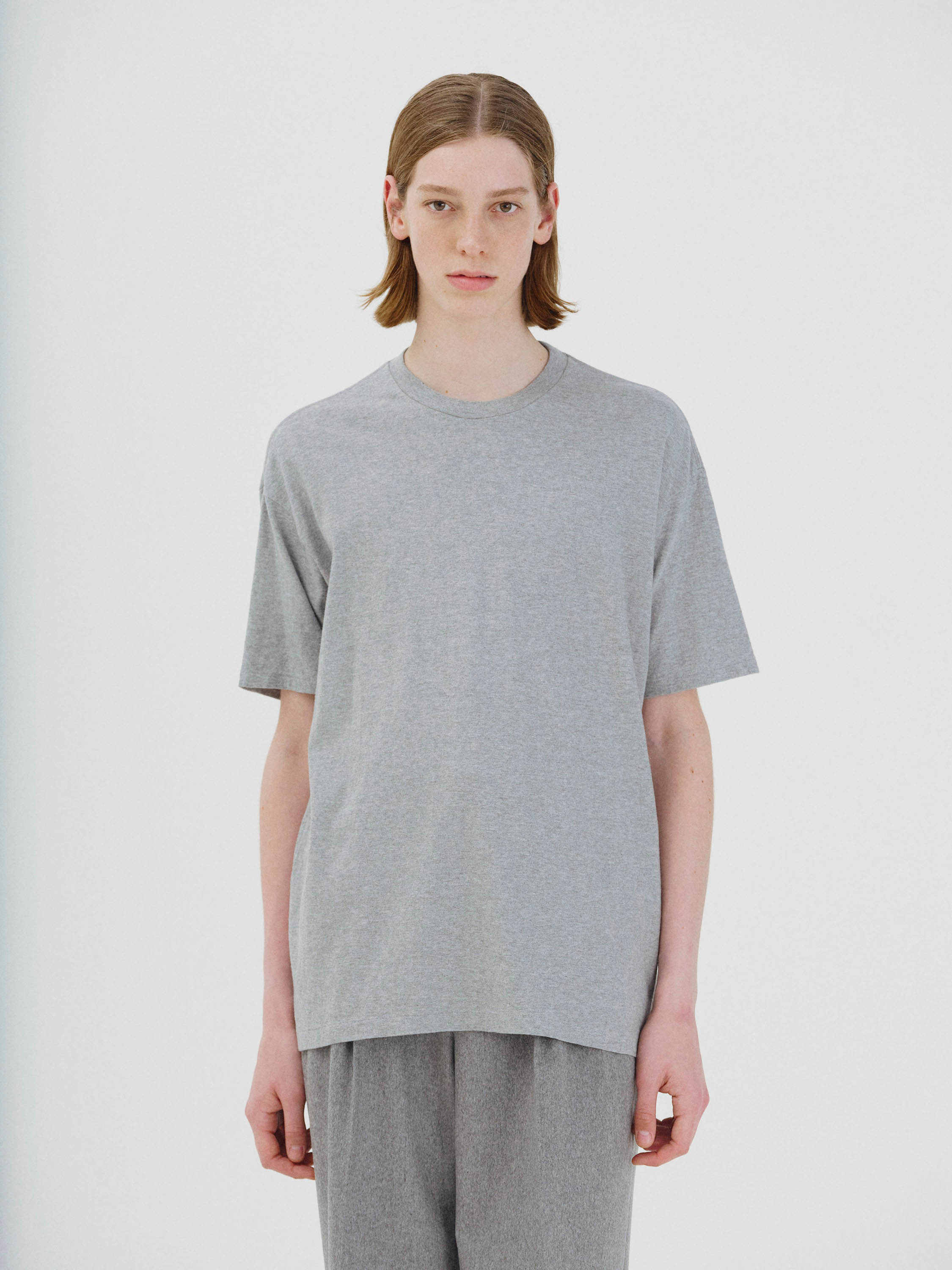 SEAMLESS CREW NECK TEE 詳細画像 TOP GRAY 1