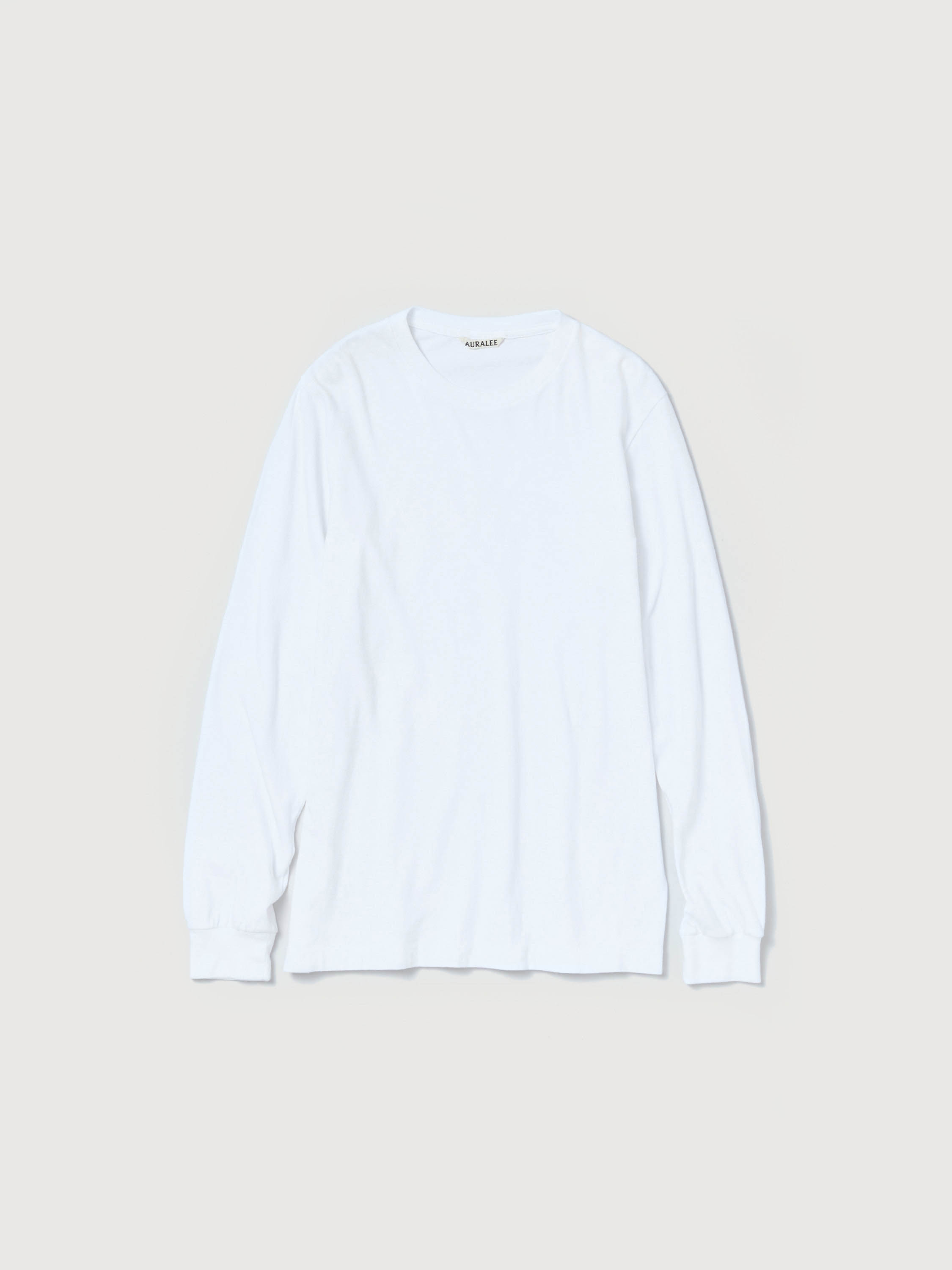 SEAMLESS L/S TEE 詳細画像 WHITE 1